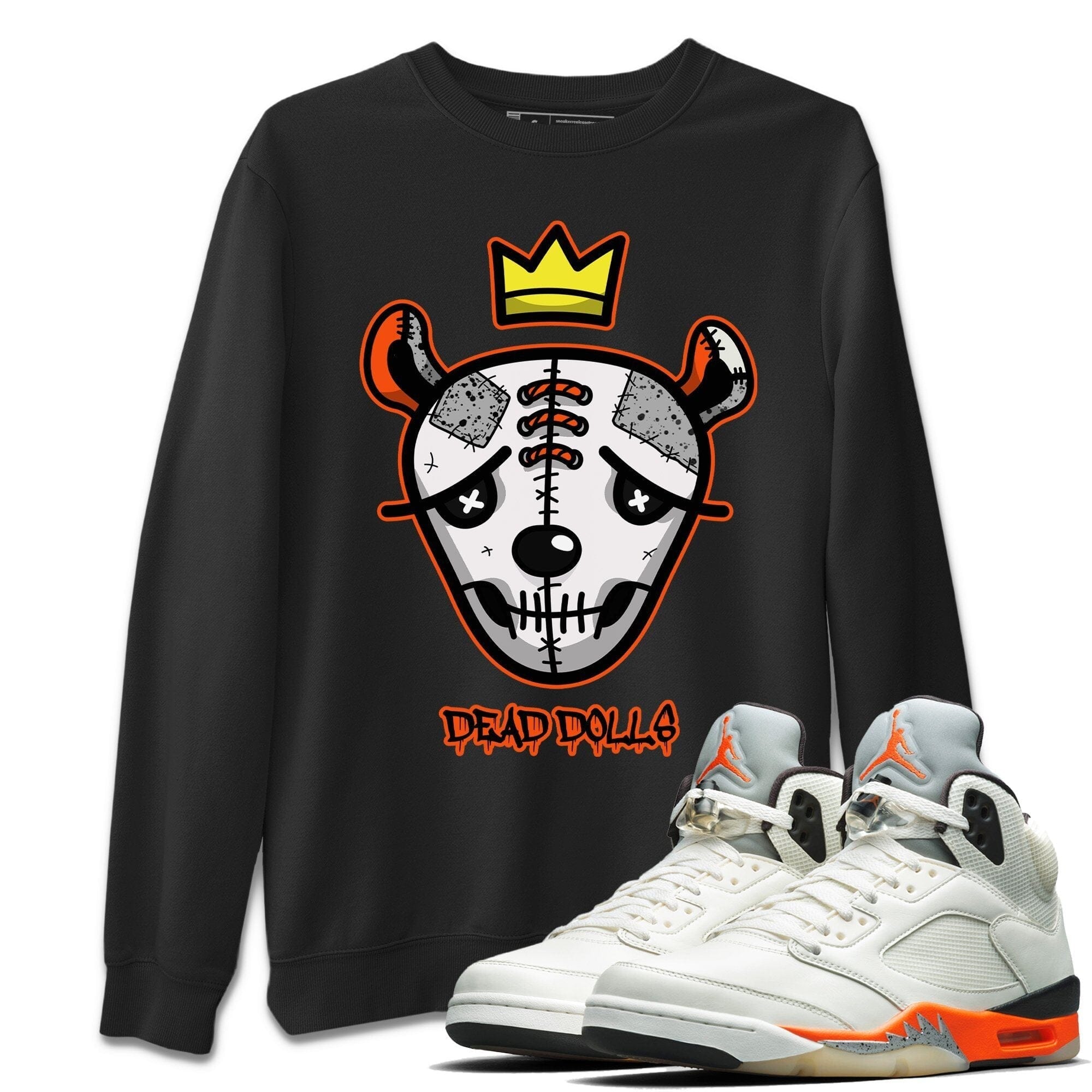 Dead Dolls Face Unisex Tops - Air Jordan 5 Shattered Backboard