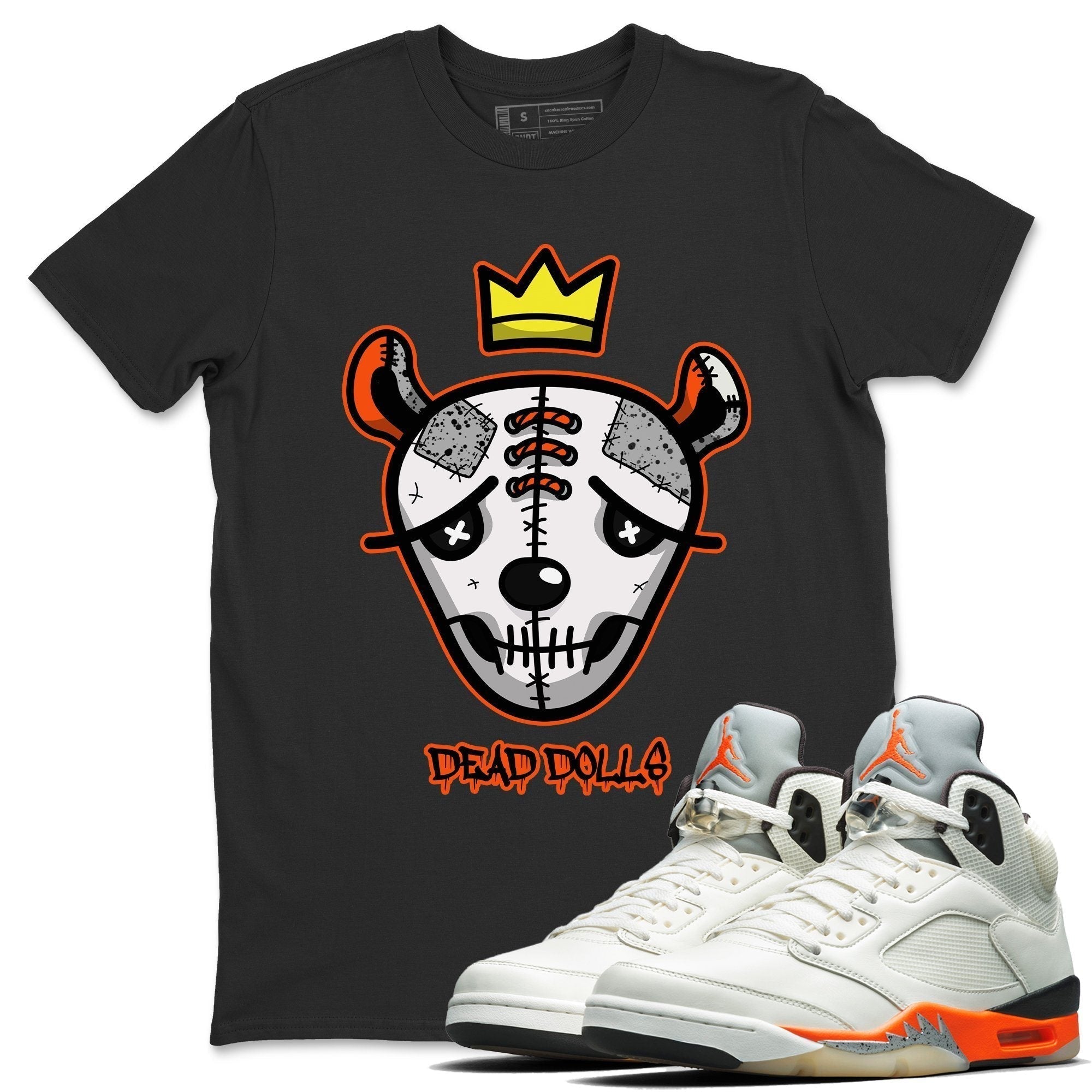 Dead Dolls Face Unisex Tops - Air Jordan 5 Shattered Backboard