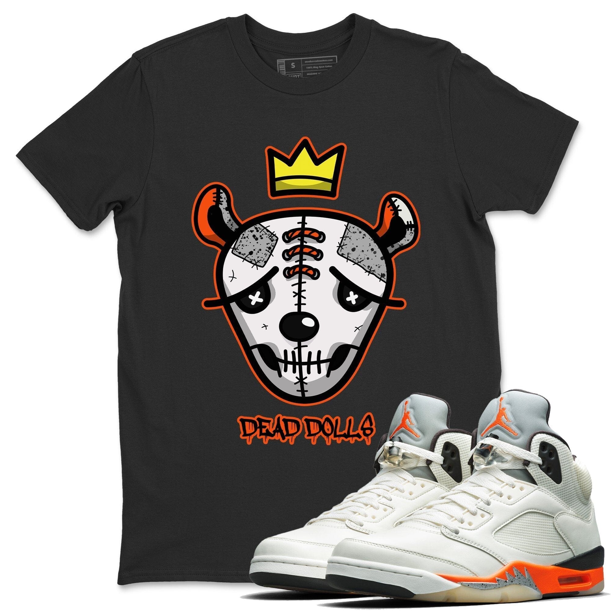 Dead Dolls Face Unisex Tops - Air Jordan 5 Shattered Backboard