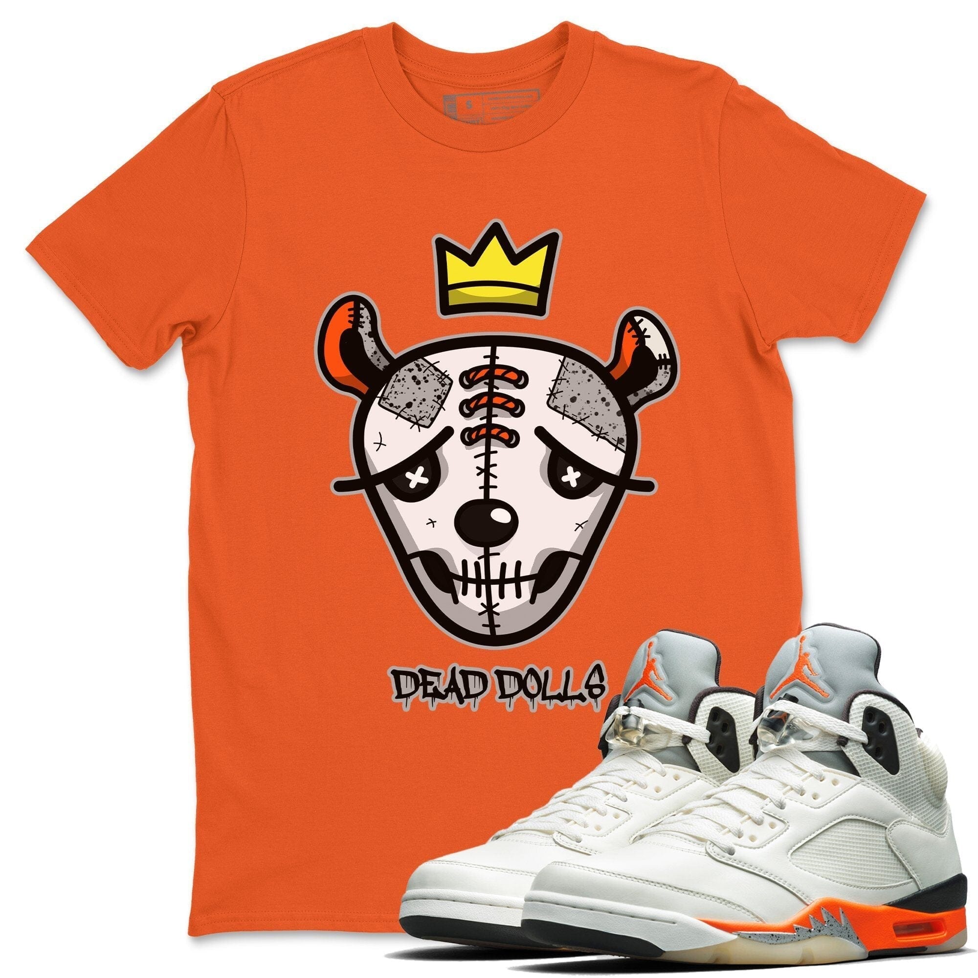Dead Dolls Face Unisex Tops - Air Jordan 5 Shattered Backboard