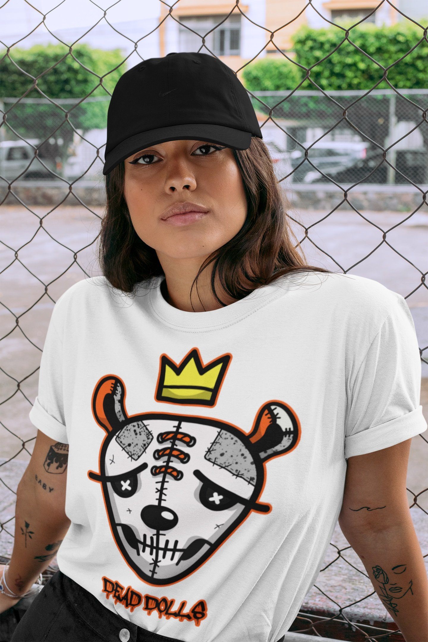 Dead Dolls Face Unisex Tops - Air Jordan 5 Shattered Backboard