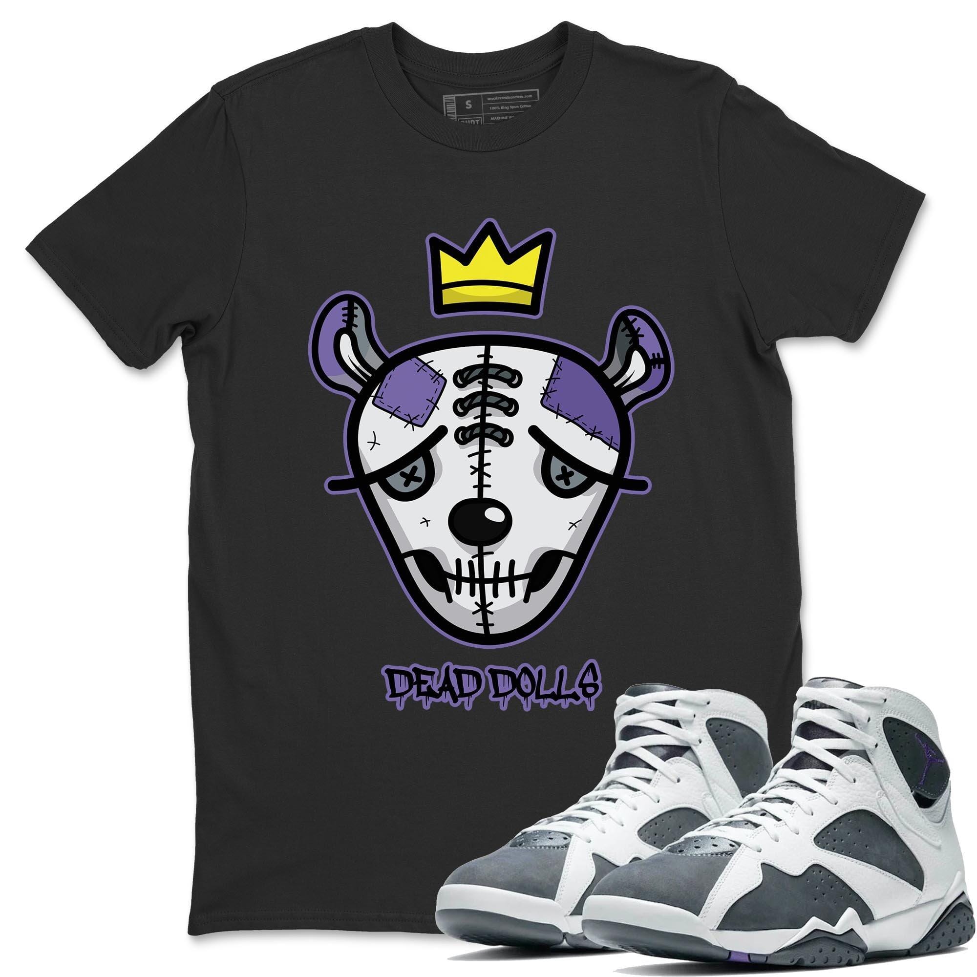 Dead Dolls Face Unisex Tops - Air Jordan 7 Flint