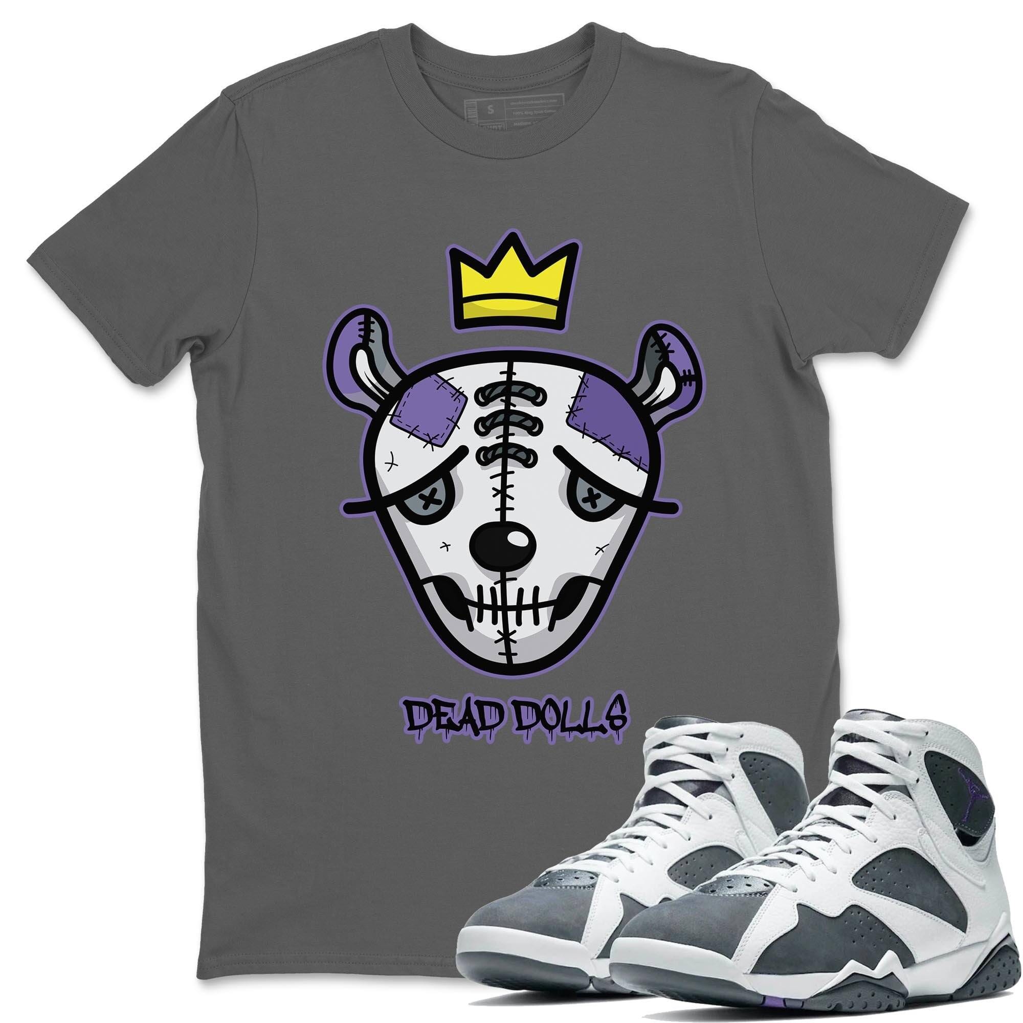 Dead Dolls Face Unisex Tops - Air Jordan 7 Flint