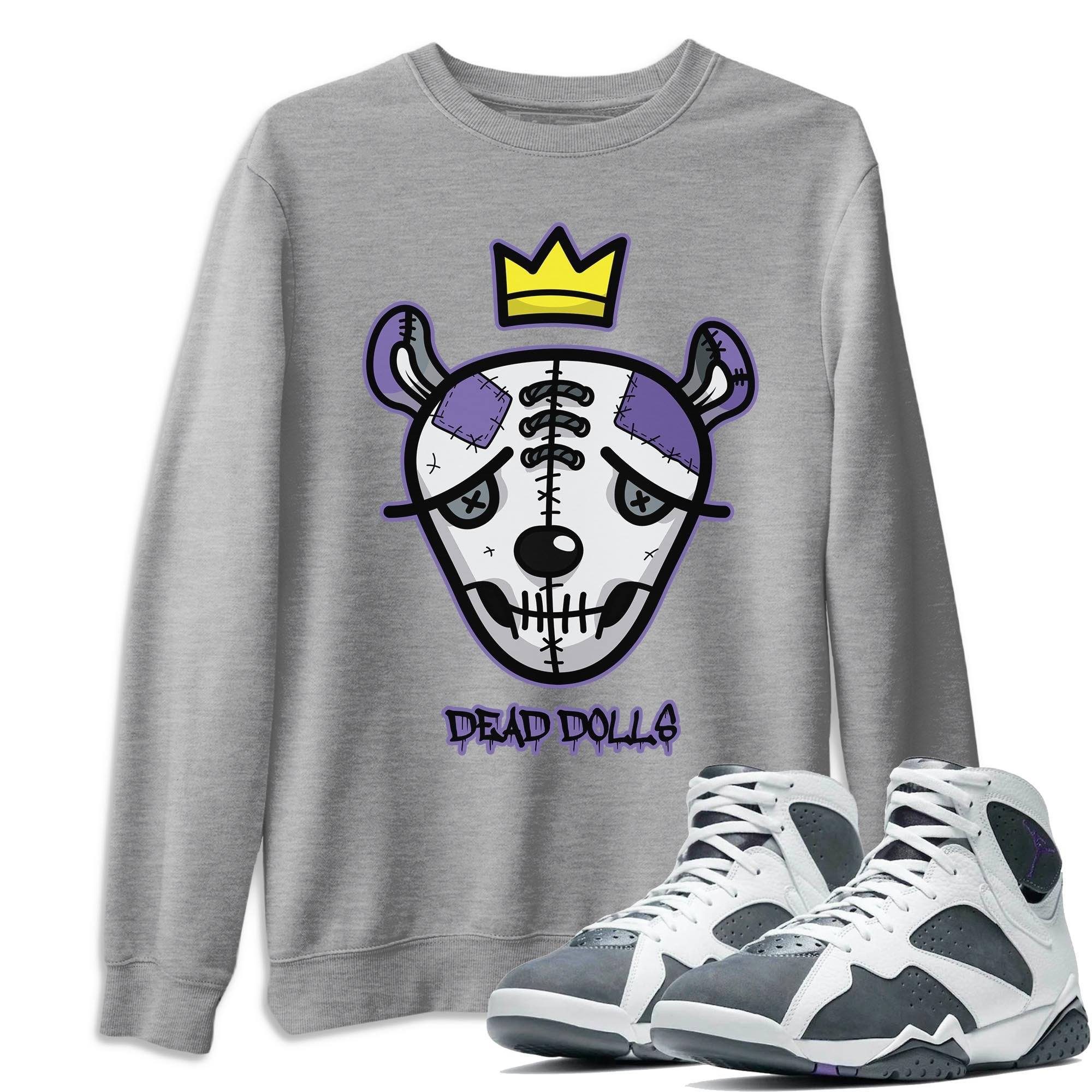 Dead Dolls Face Unisex Tops - Air Jordan 7 Flint