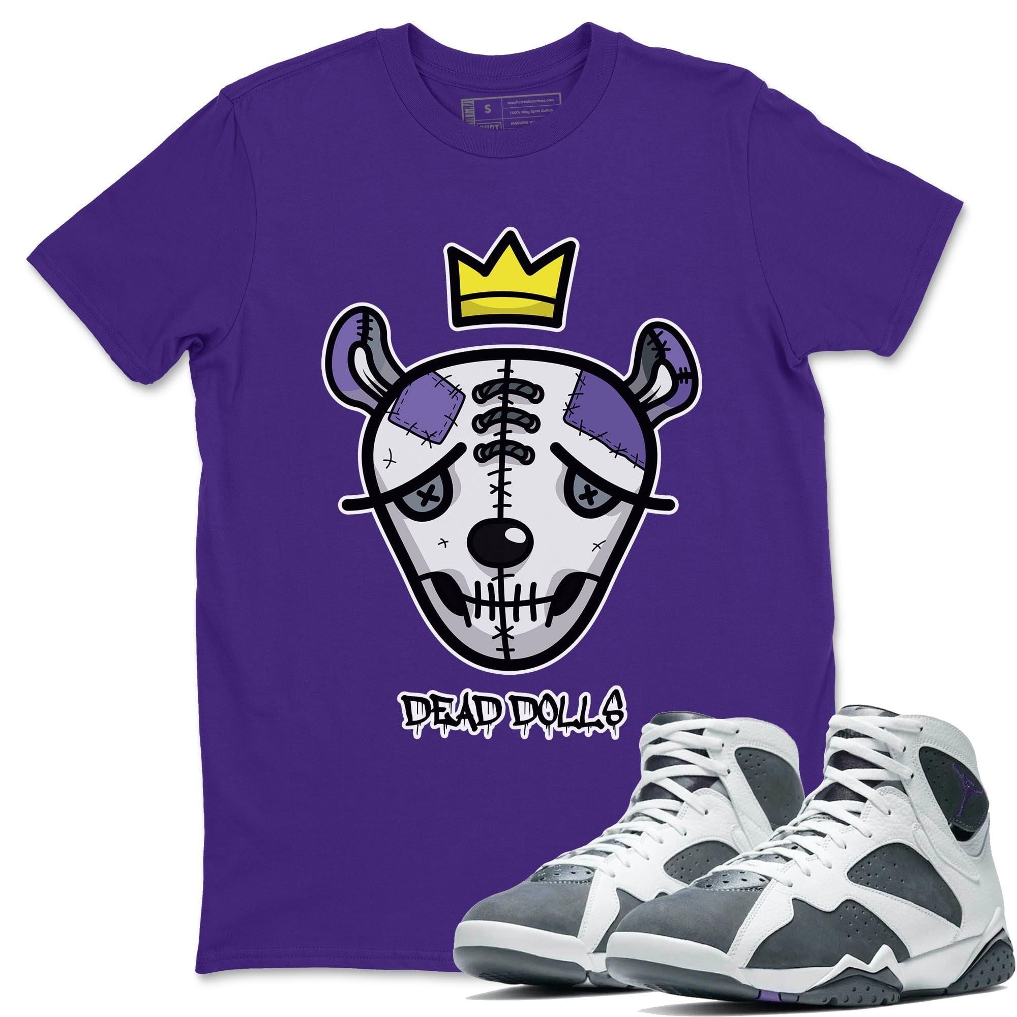 Dead Dolls Face Unisex Tops - Air Jordan 7 Flint