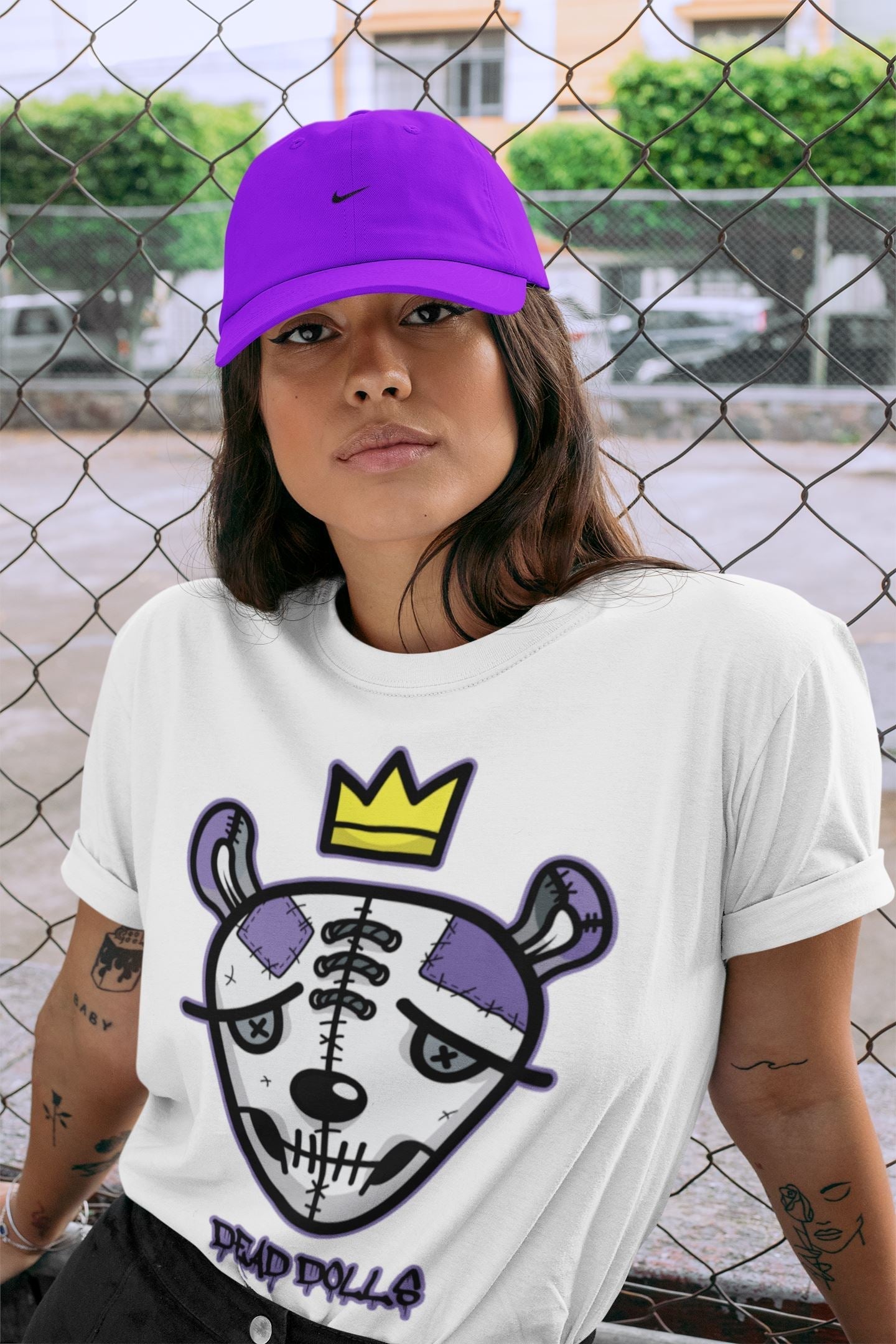 Dead Dolls Face Unisex Tops - Air Jordan 7 Flint