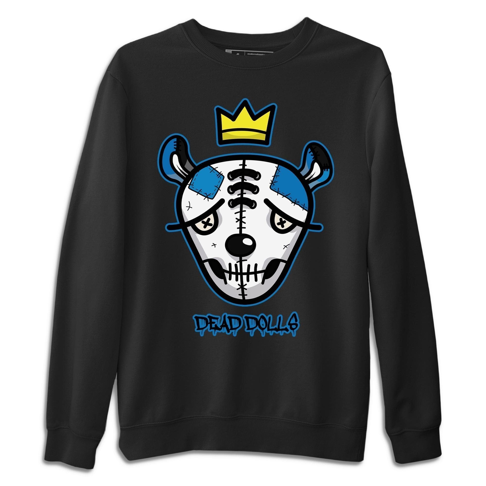 Dead Dolls Face Unisex Tops - Air Jordan 1 Travis Scott Fragment