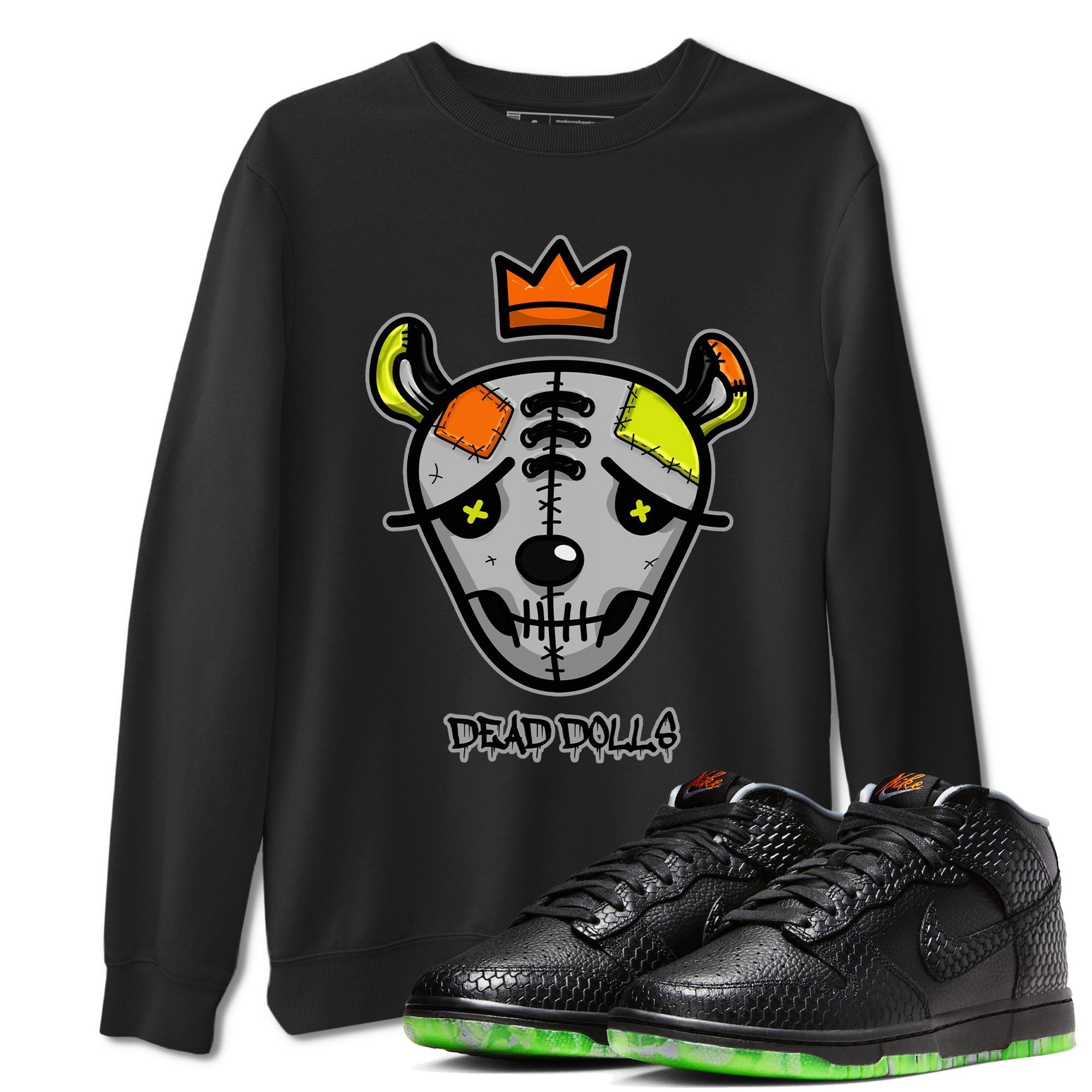 Dead Dolls Face snkmatch Tee - Dunk Halloween