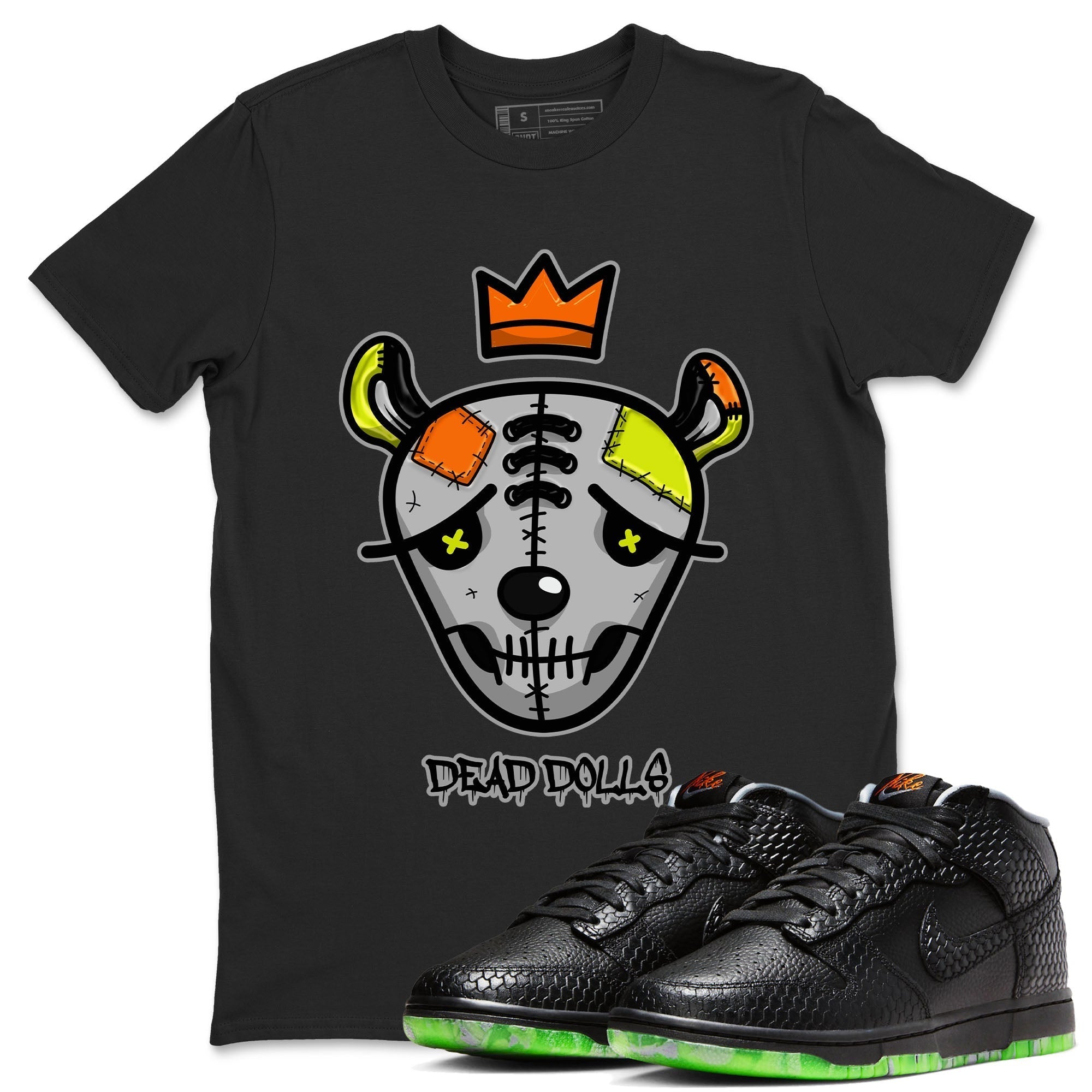 Dead Dolls Face snkmatch Tee - Dunk Halloween
