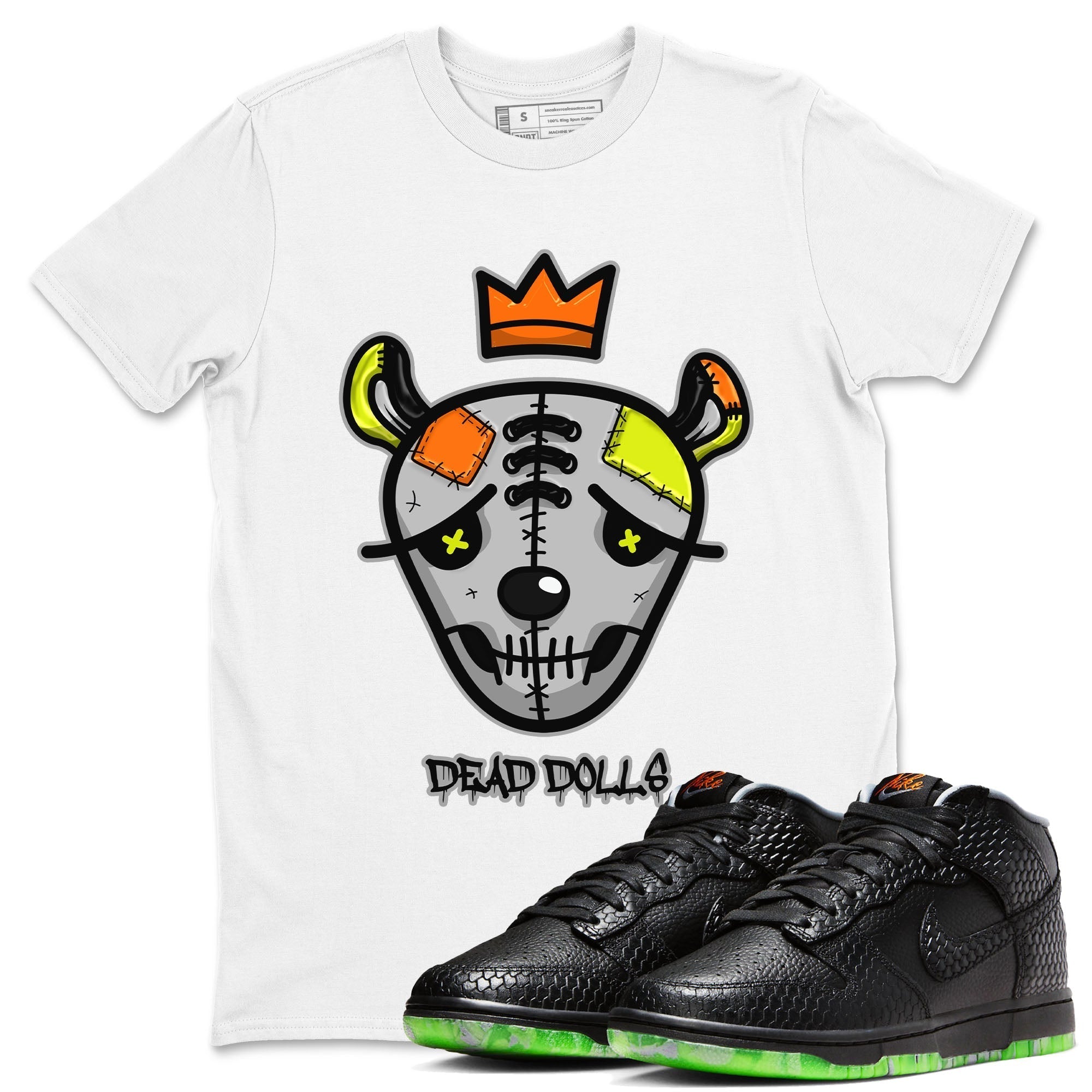 Dead Dolls Face snkmatch Tee - Dunk Halloween