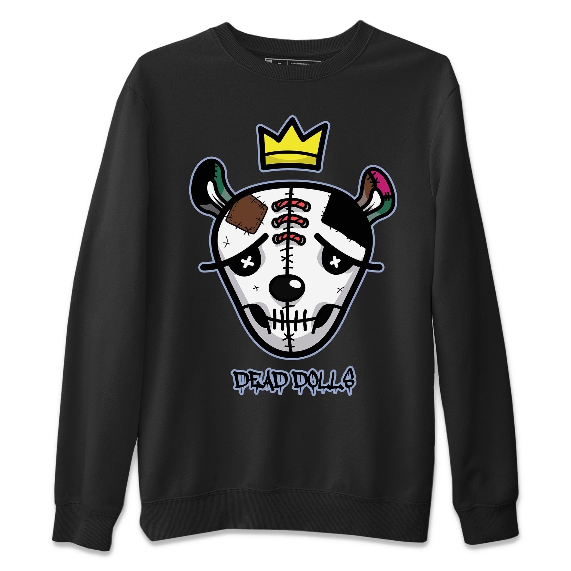 Dead Dolls Face Unisex Tops - Air Jordan 1 Hand Crafted
