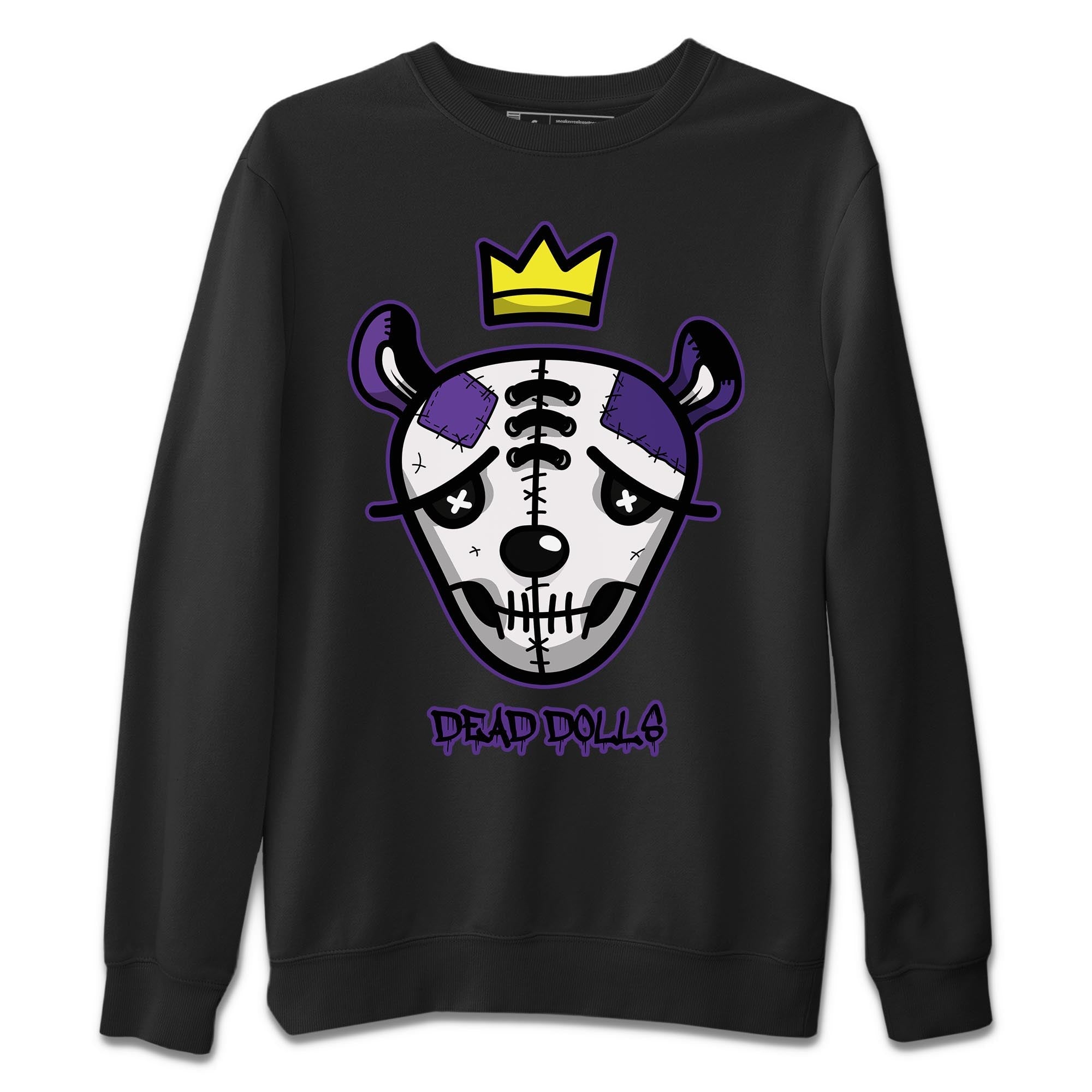 Dead Dolls Face Unisex Tops - Air Jordan 13 Court Purple