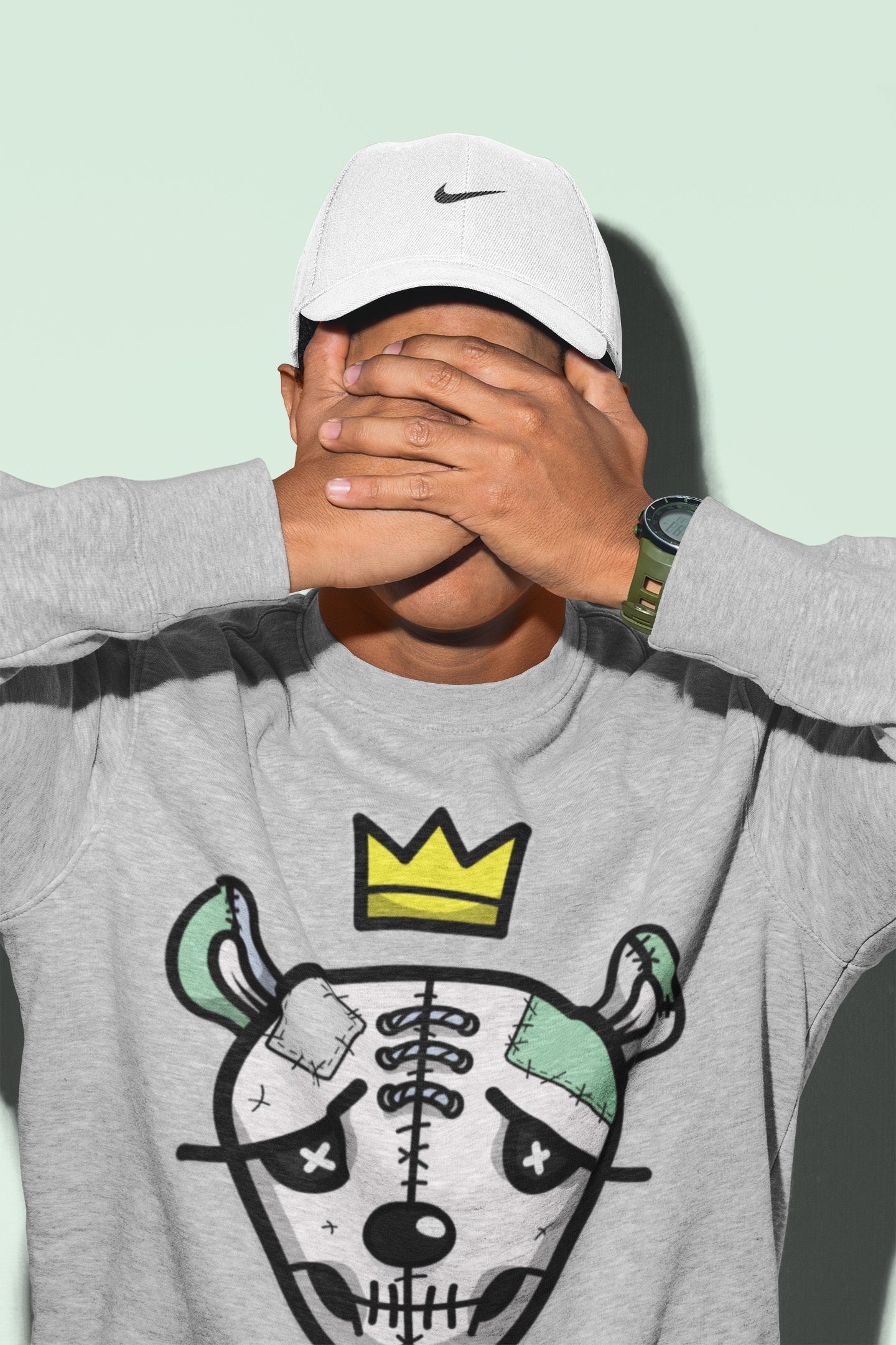 Dead Dolls Face Unisex Tops - Air Jordan 6 Mint Foam