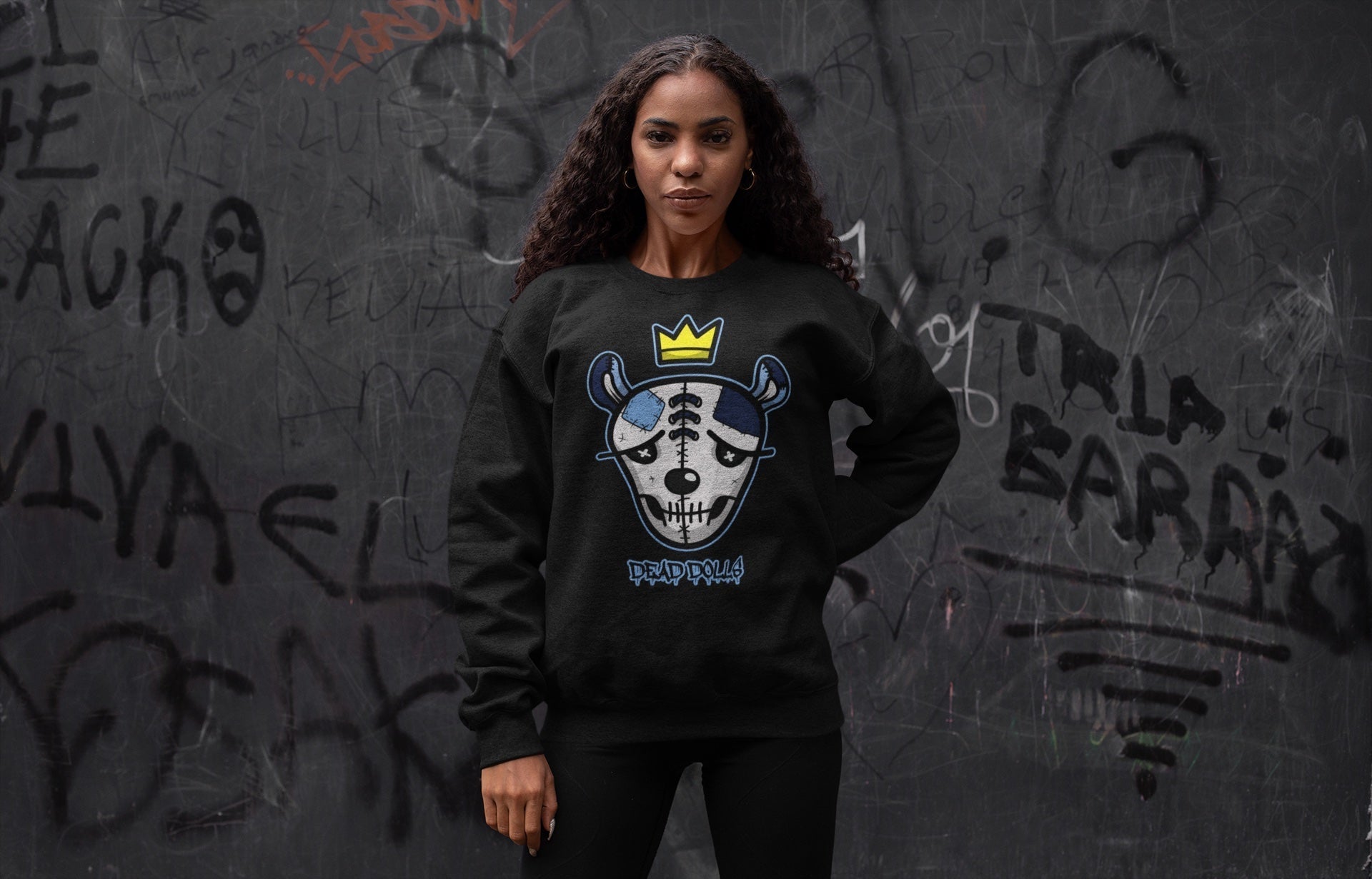 Dead Dolls Face Unisex Tops - Air Jordan 6 UNC