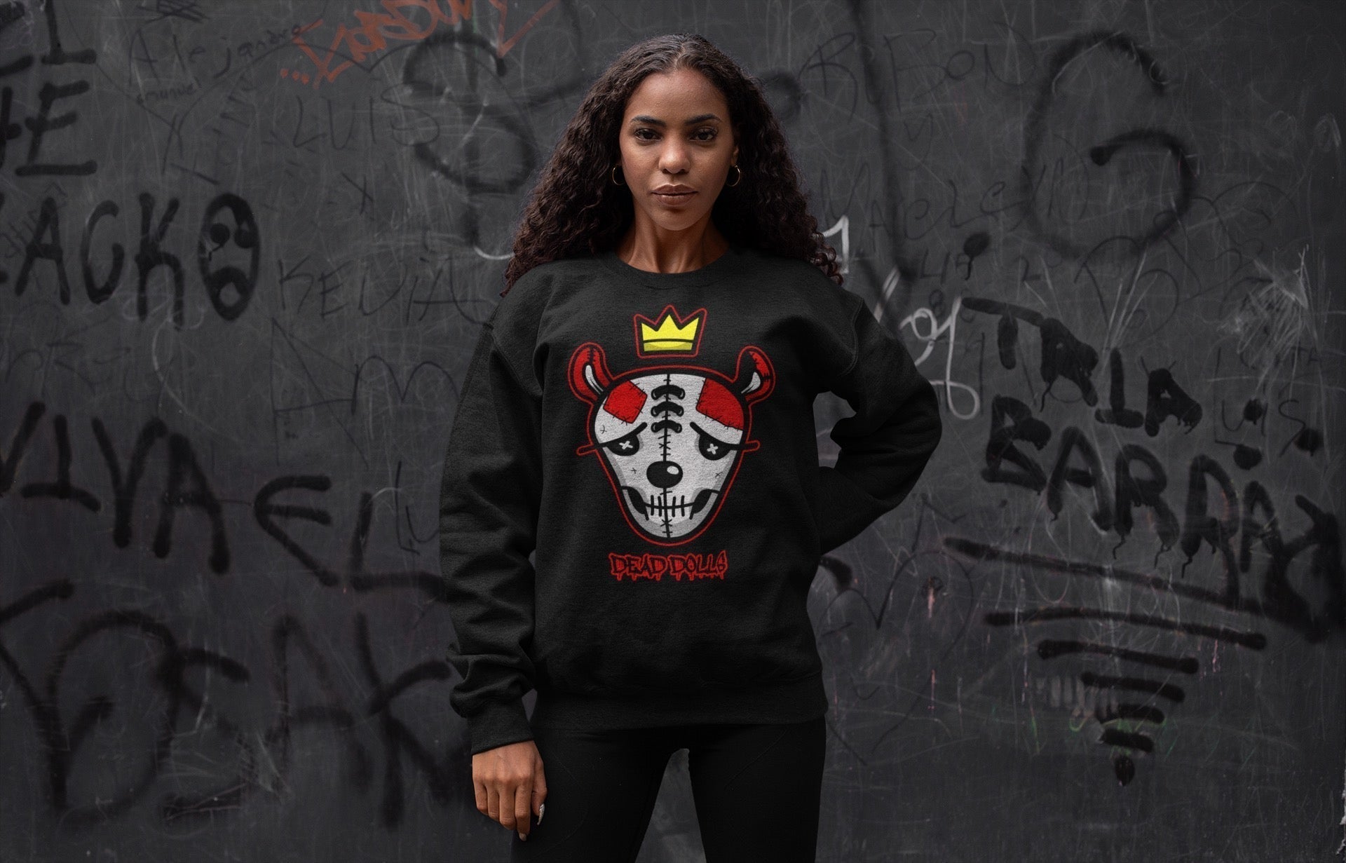 Dead Dolls Face Unisex Tops - Air Jordan 9 Chile Red