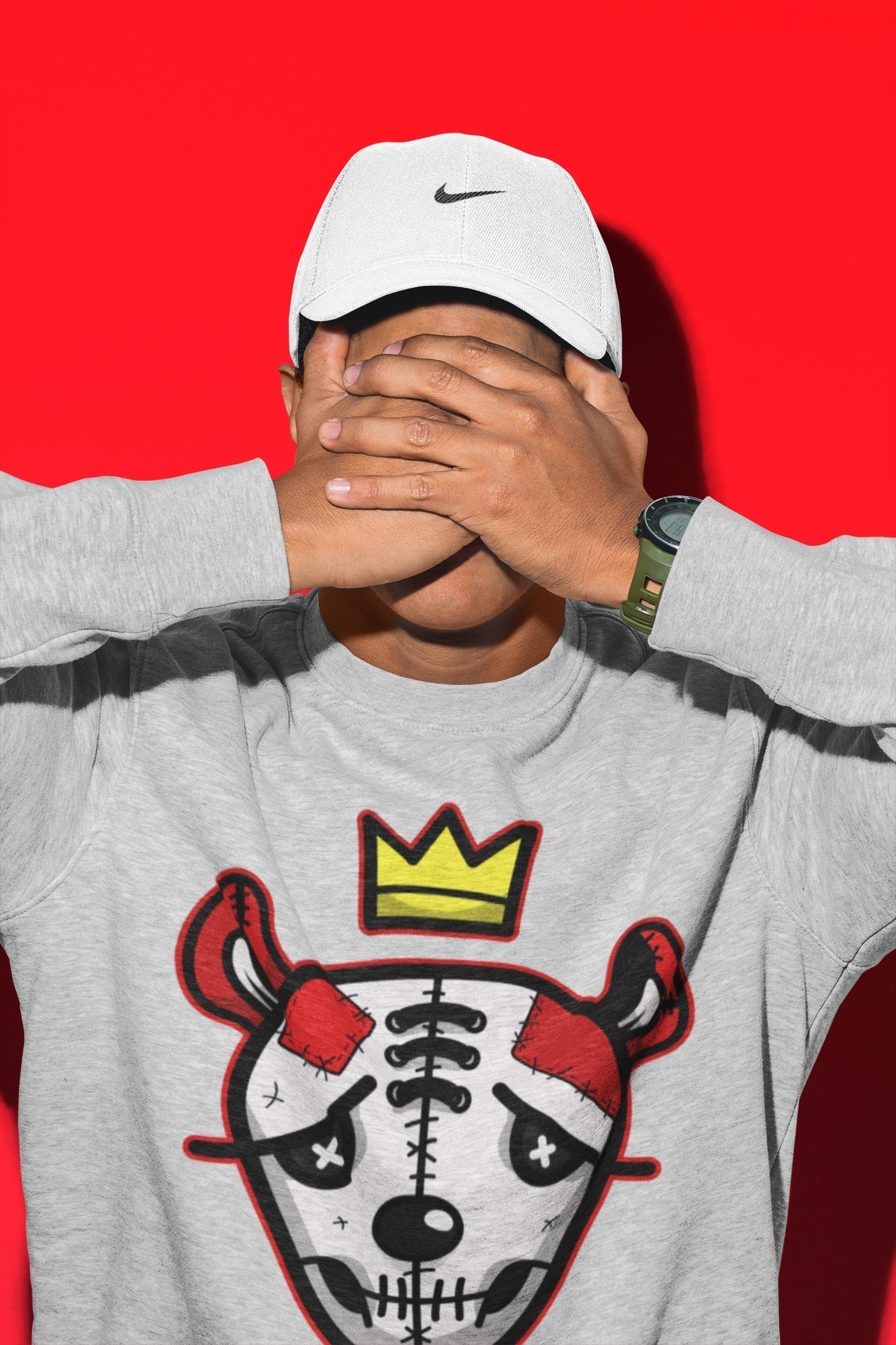 Dead Dolls Face Unisex Tops - Air Jordan 9 Chile Red