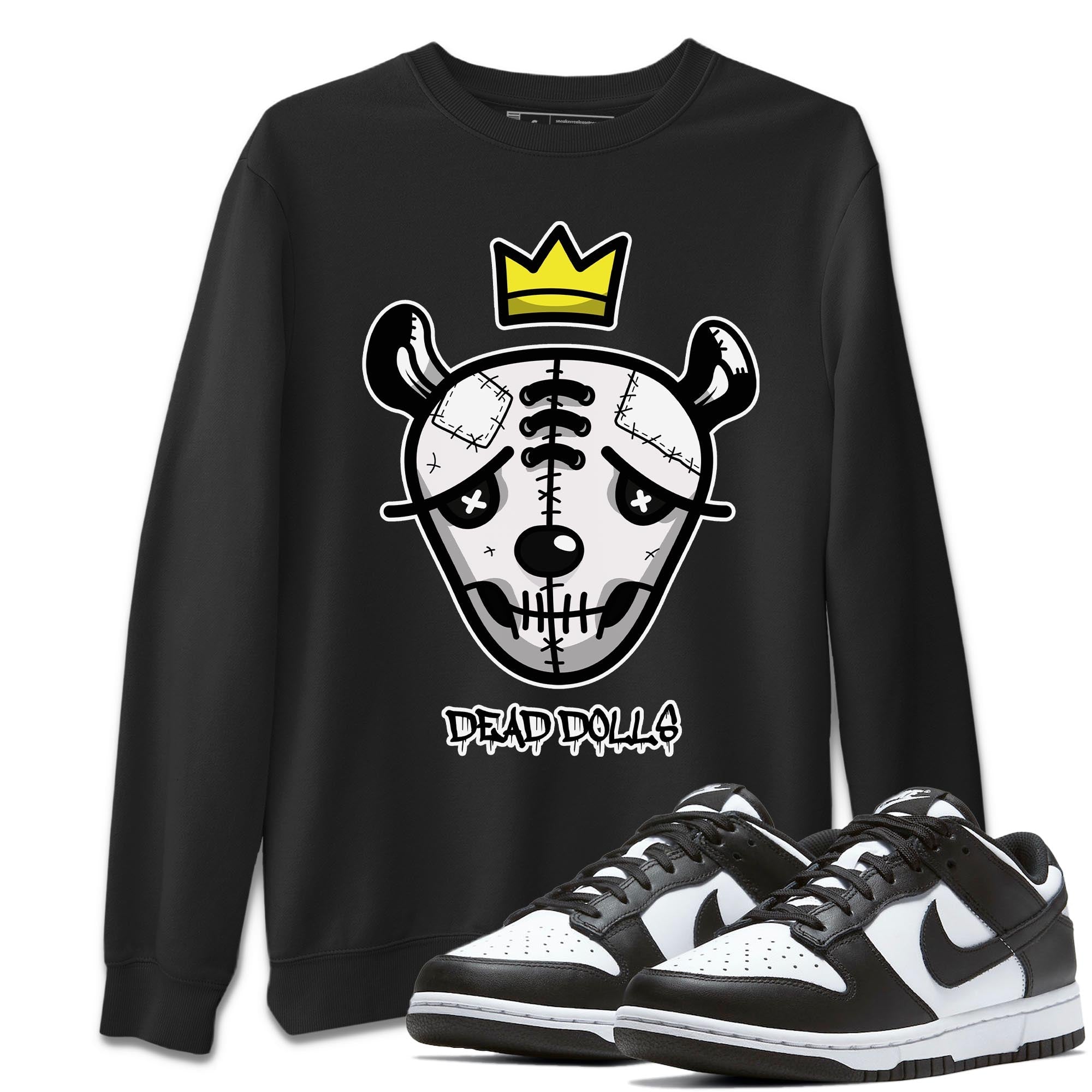 Dead Dolls Face Unisex Tops - Dunk Panda