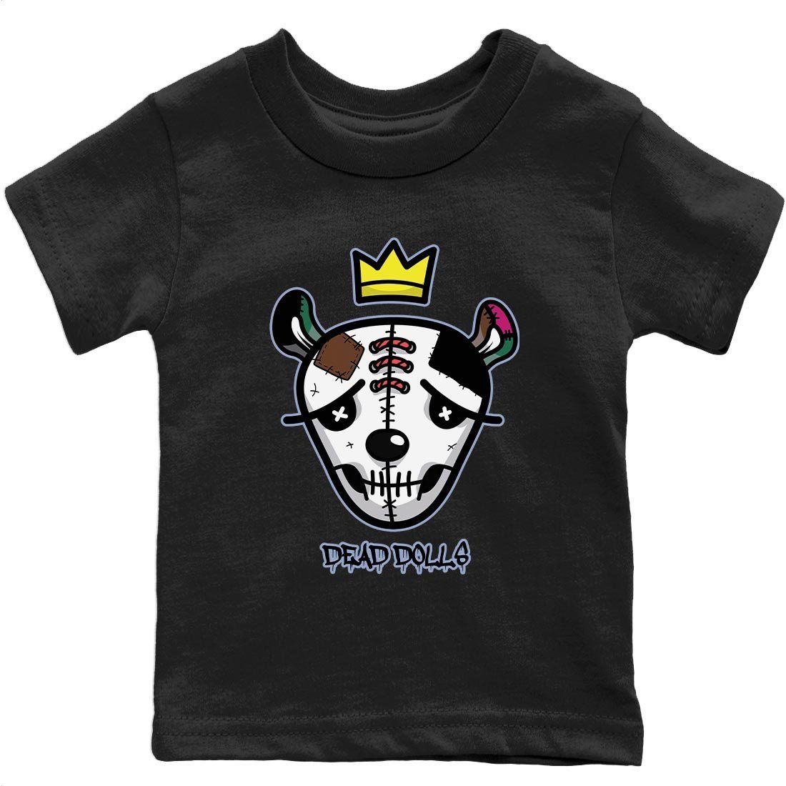 Dead Dolls Face Kids Tops - Air Jordan 1 Hand Crafted