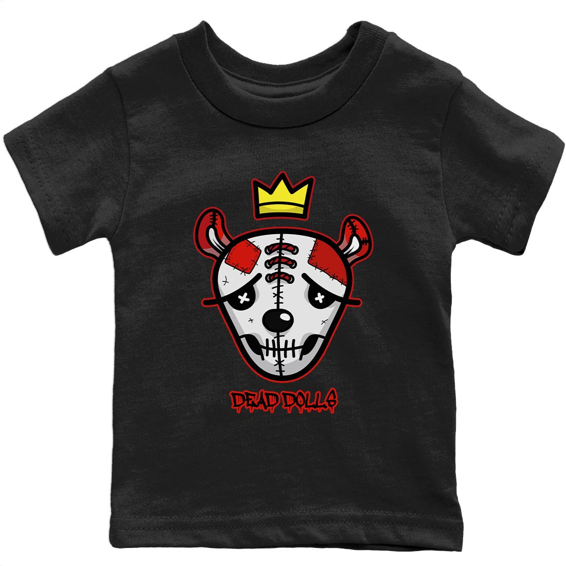 Dead Dolls Face Kids Tops - Air Jordan 1 Heritage