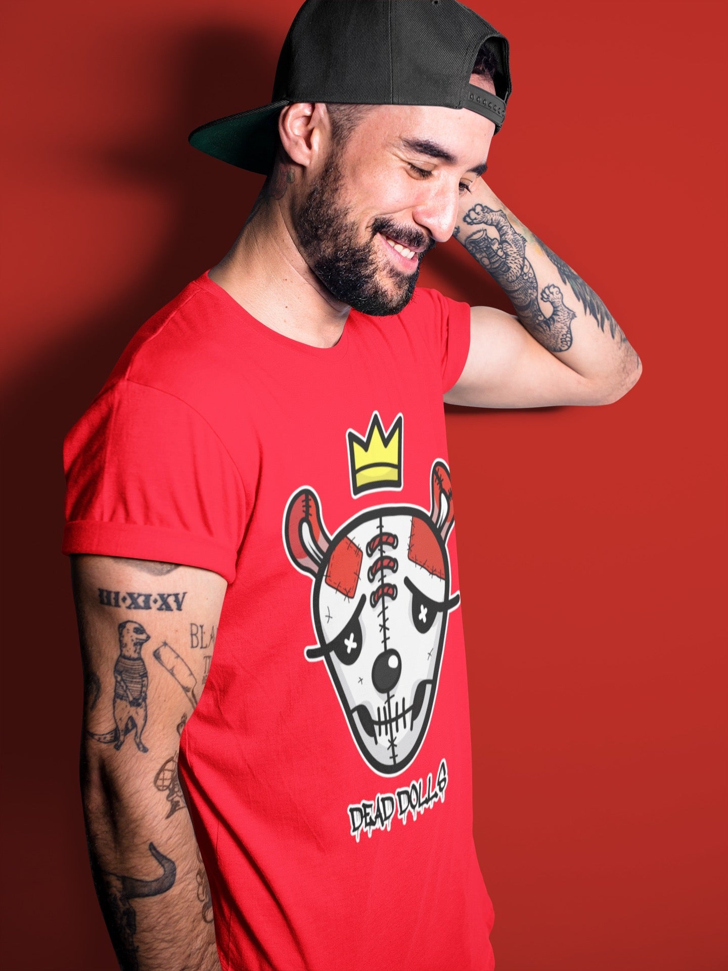 Dead Dolls Face Unisex Tops - Air Jordan 1 Heritage