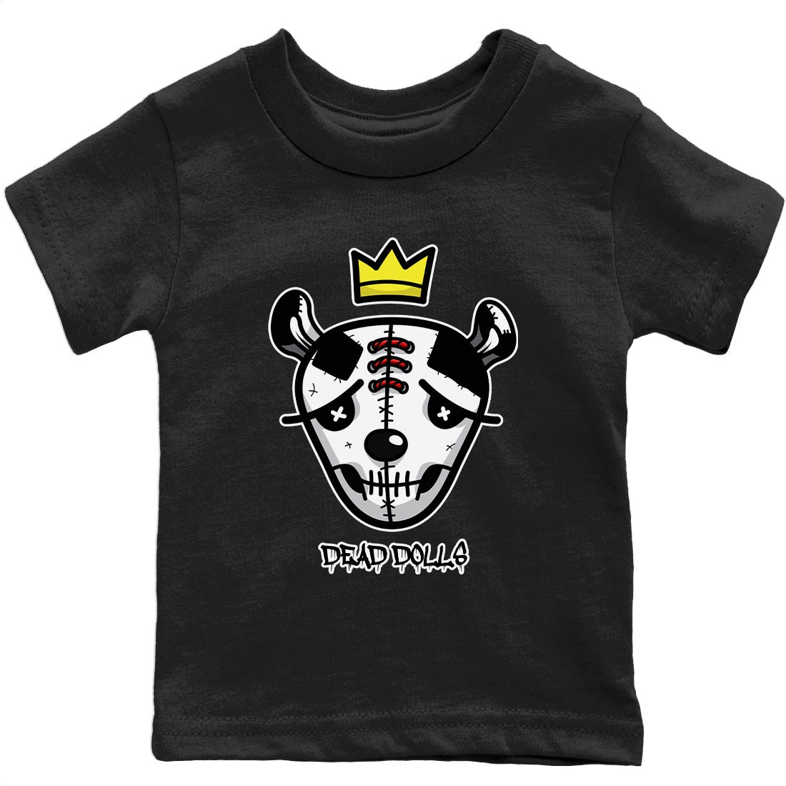 Dead Dolls Face Kids Tops - Air Jordan 12 Playoffs