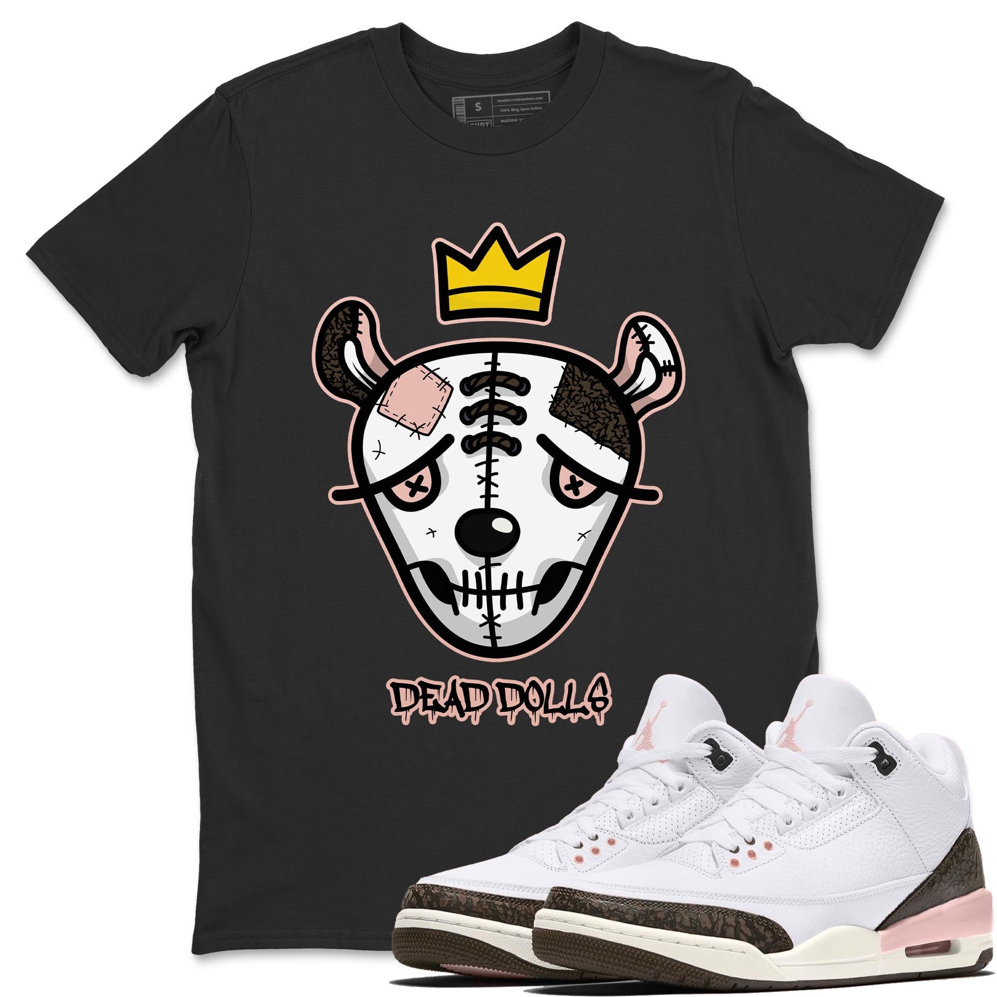 Dead Dolls Face Unisex Tops - Air Jordan 3 Atmosphere