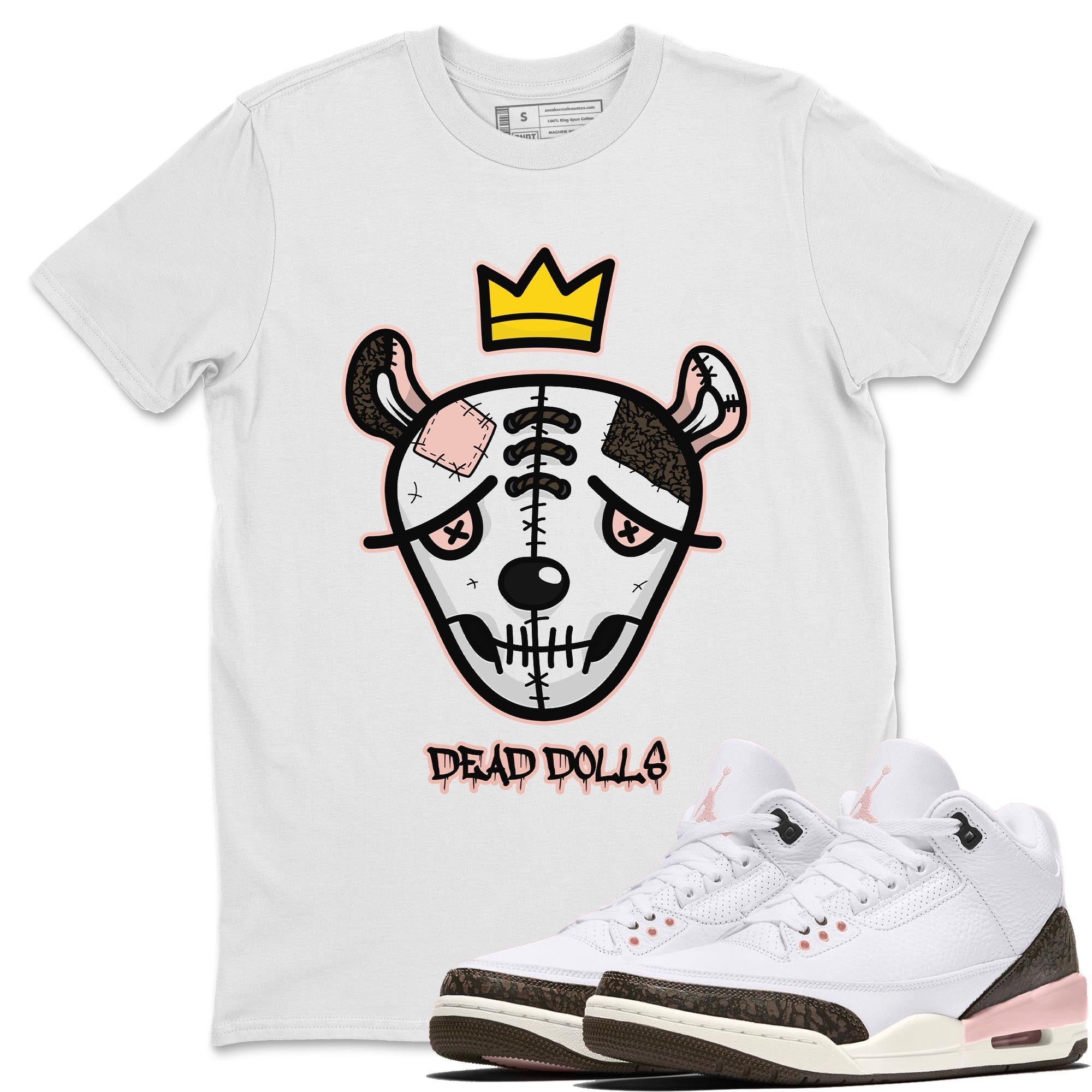 Dead Dolls Face Unisex Tops - Air Jordan 3 Atmosphere