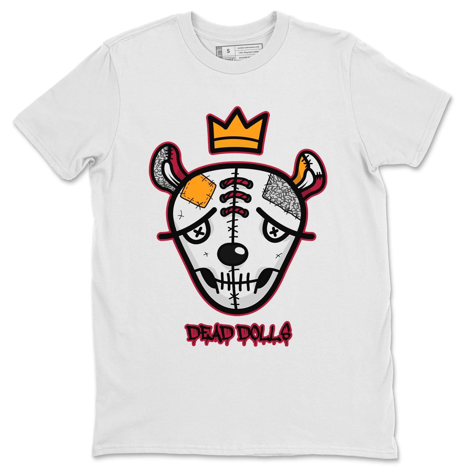 Dead Dolls Face Unisex Tops - Air Jordan 3 Cardinal