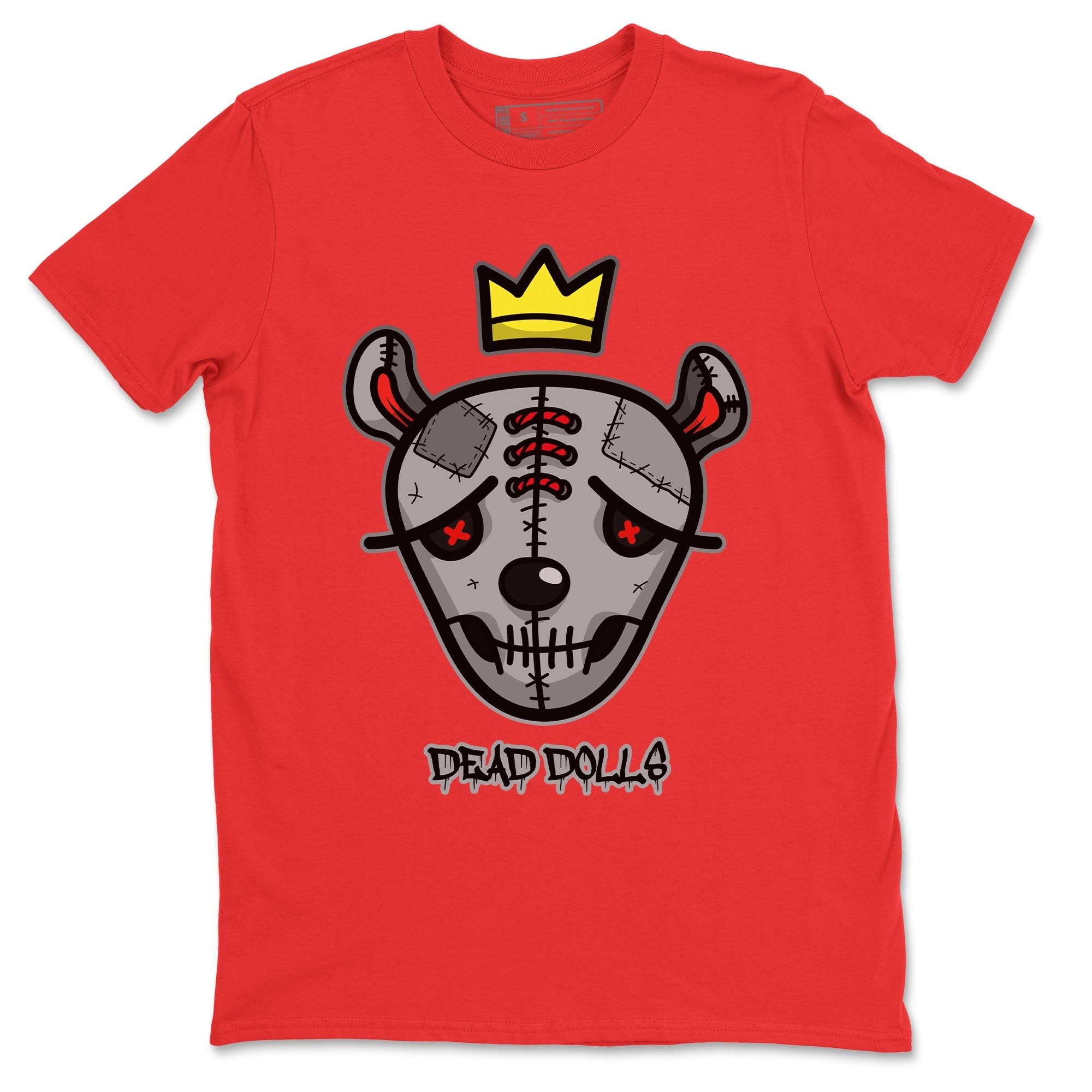 Dead Dolls Face Unisex Tops - Air Jordan 4 Infrared