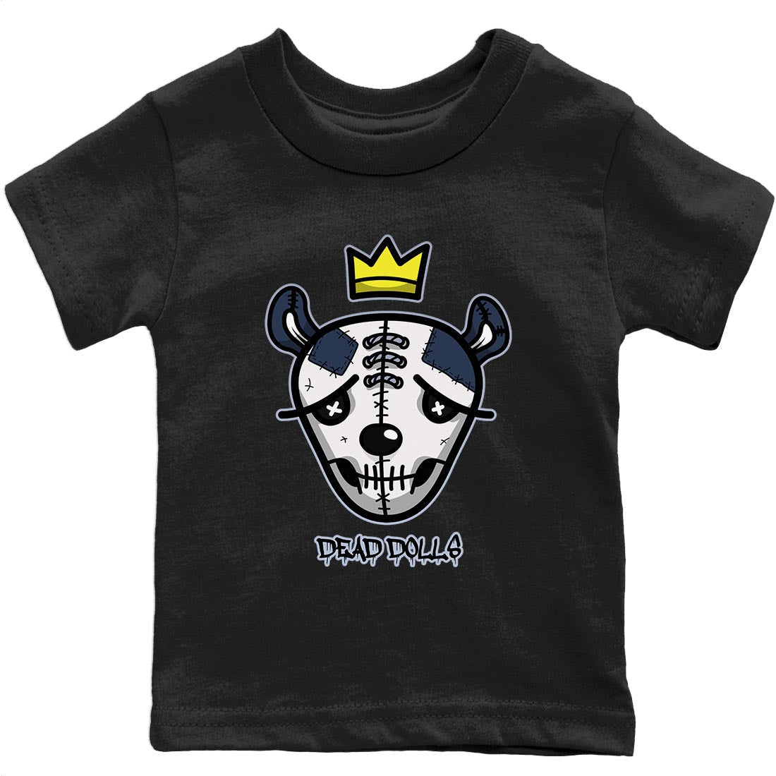 Dead Dolls Face Kids Tops - Air Jordan 6 Midnight Navy