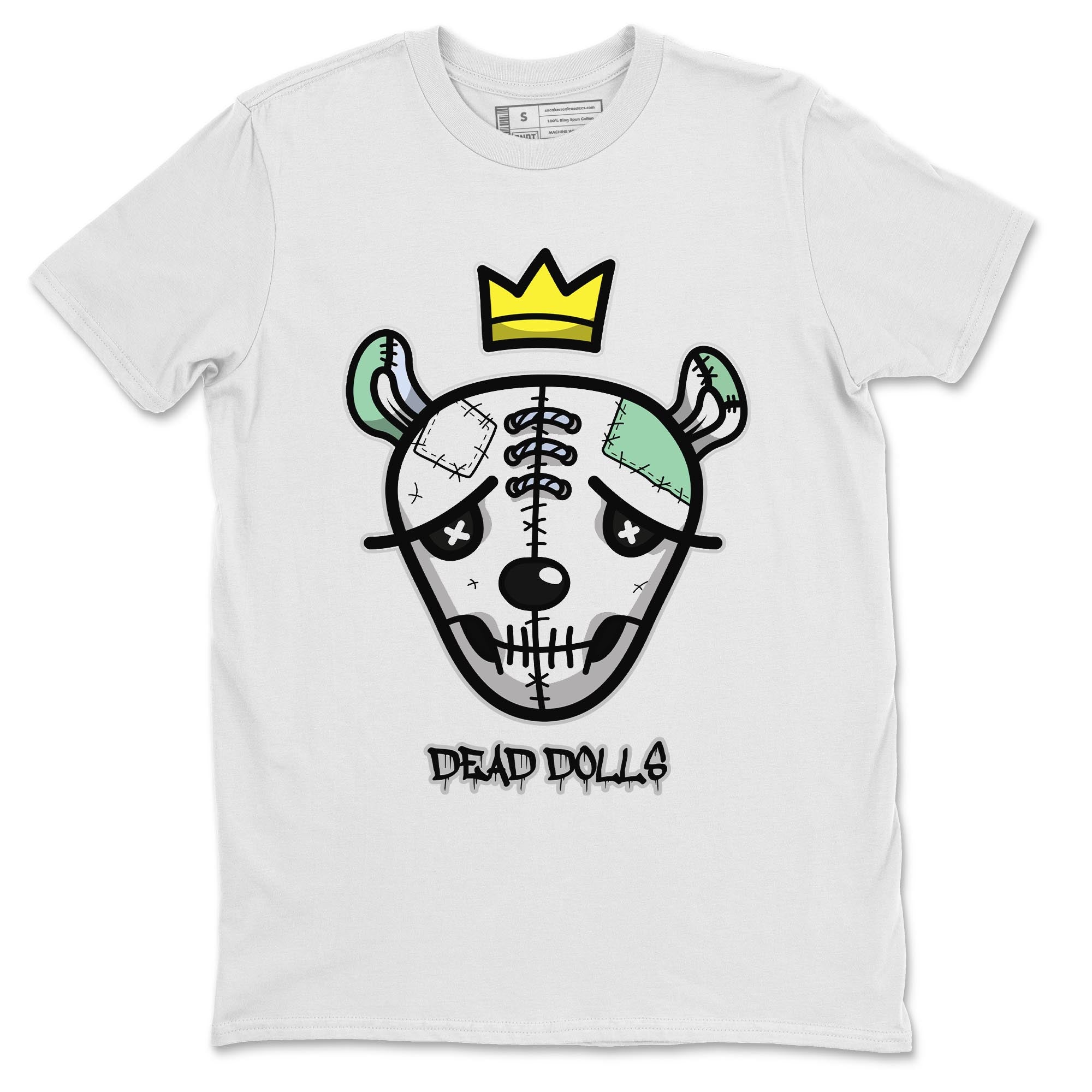 Dead Dolls Face Unisex Tops - Air Jordan 6 Mint Foam