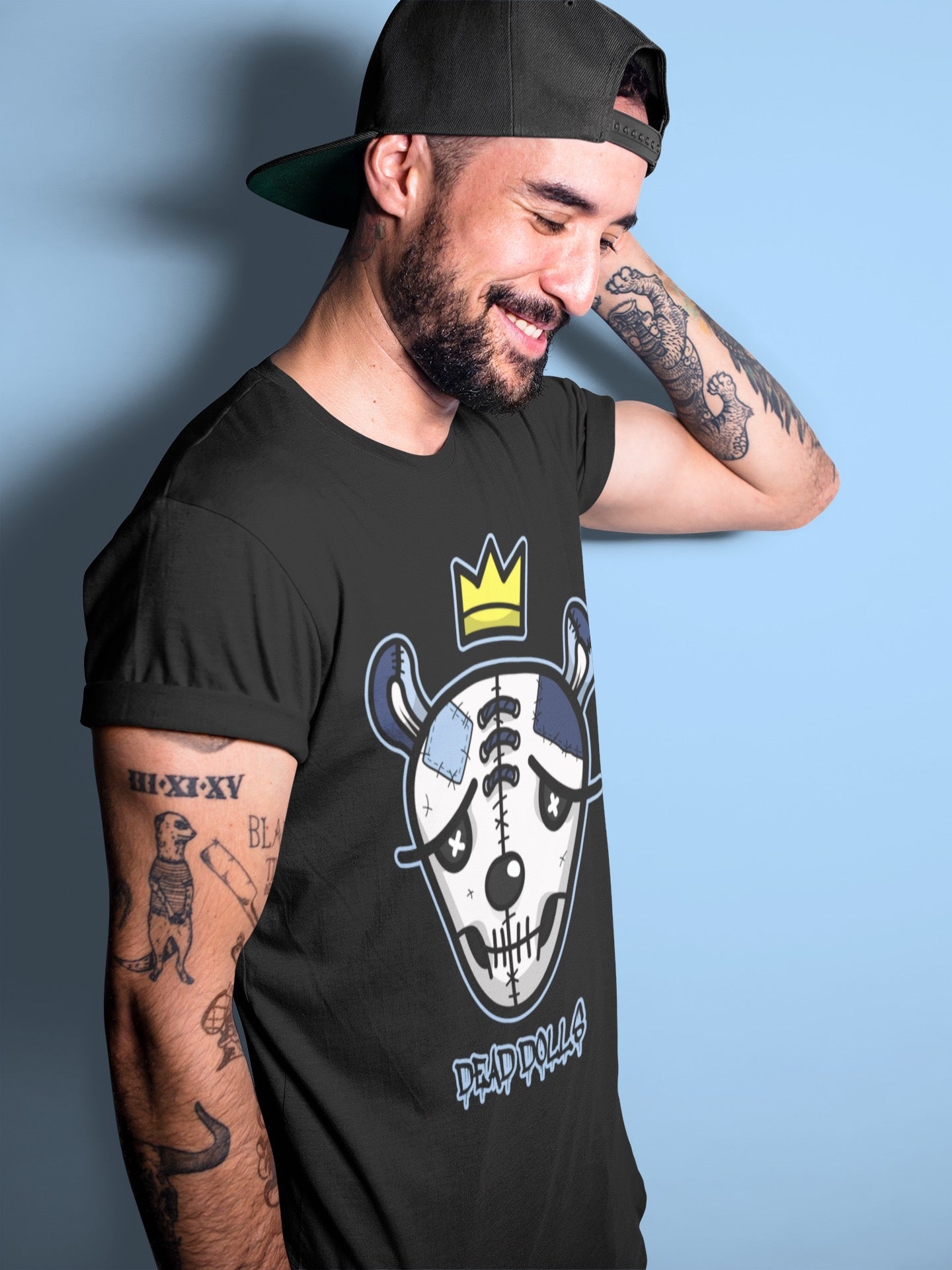 Dead Dolls Face Unisex Tops - Air Jordan 6 UNC