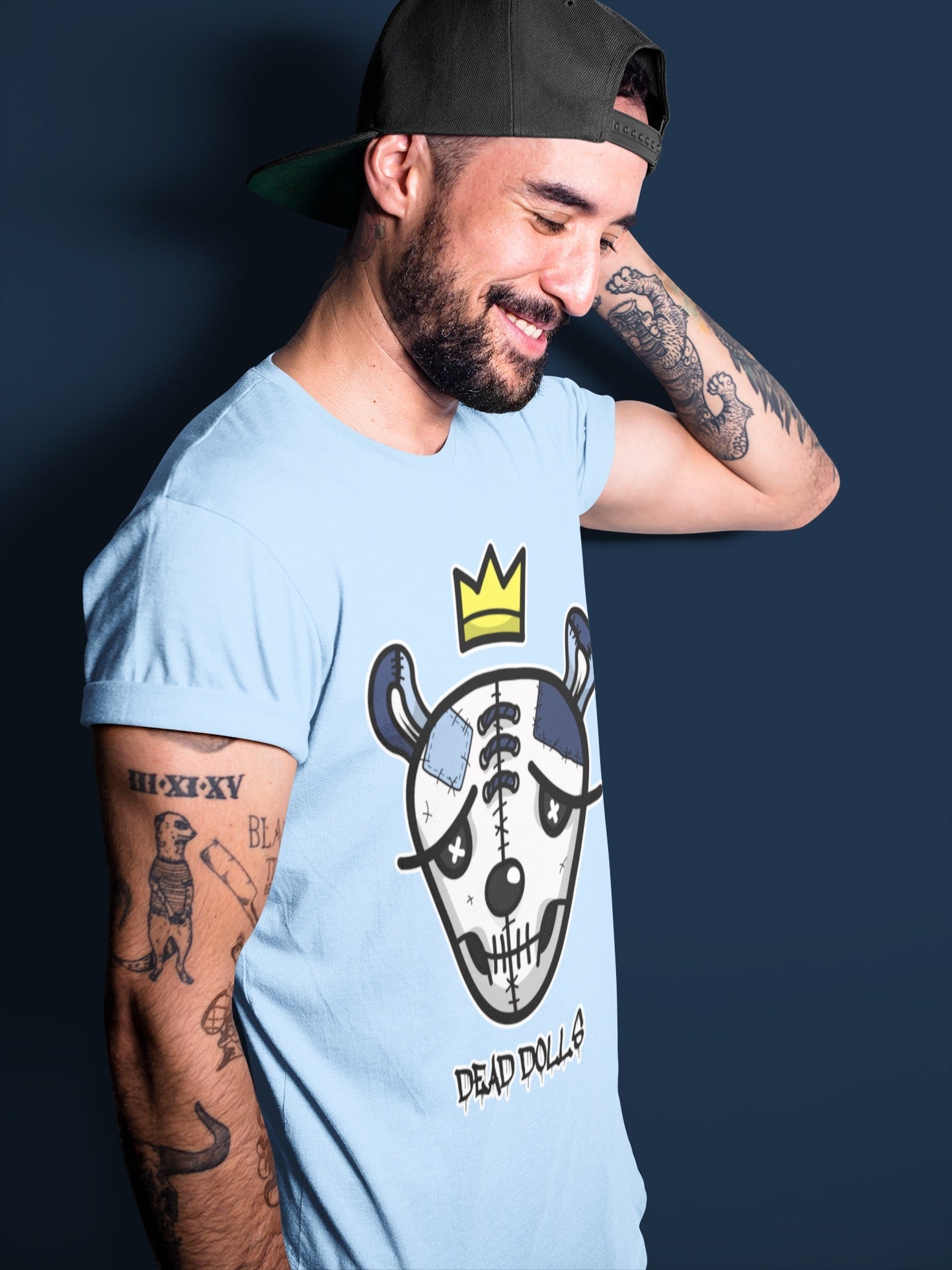 Dead Dolls Face Unisex Tops - Air Jordan 6 UNC