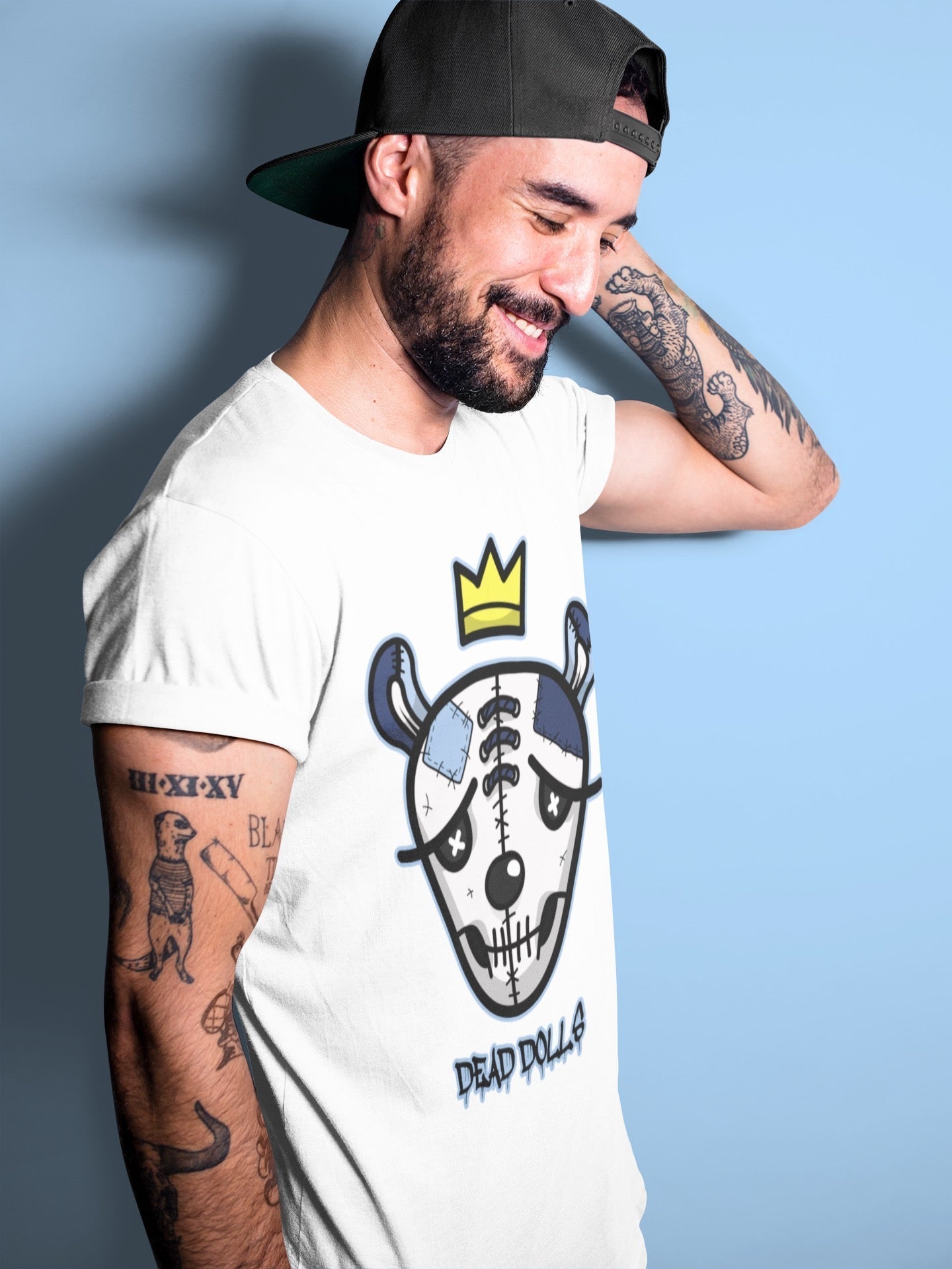 Dead Dolls Face Unisex Tops - Air Jordan 6 UNC