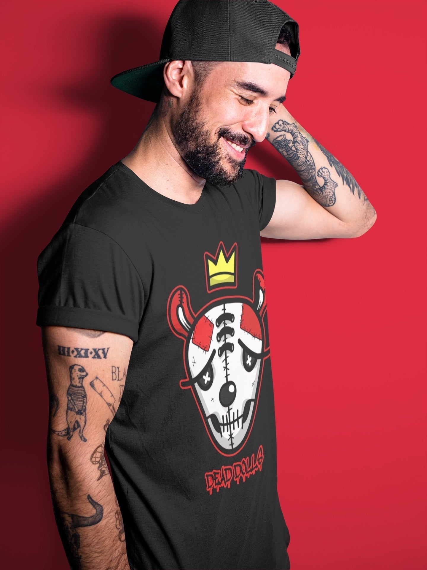 Dead Dolls Face Unisex Tops - Air Jordan 9 Chile Red