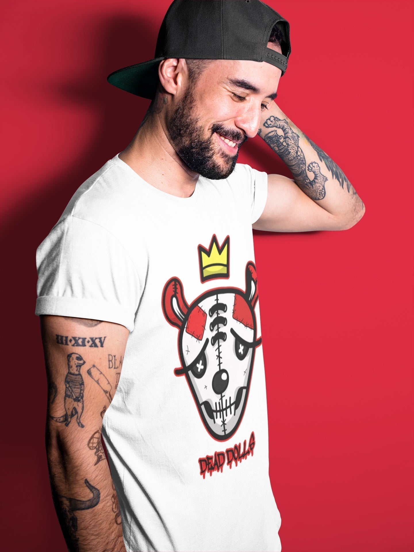 Dead Dolls Face Unisex Tops - Air Jordan 9 Chile Red