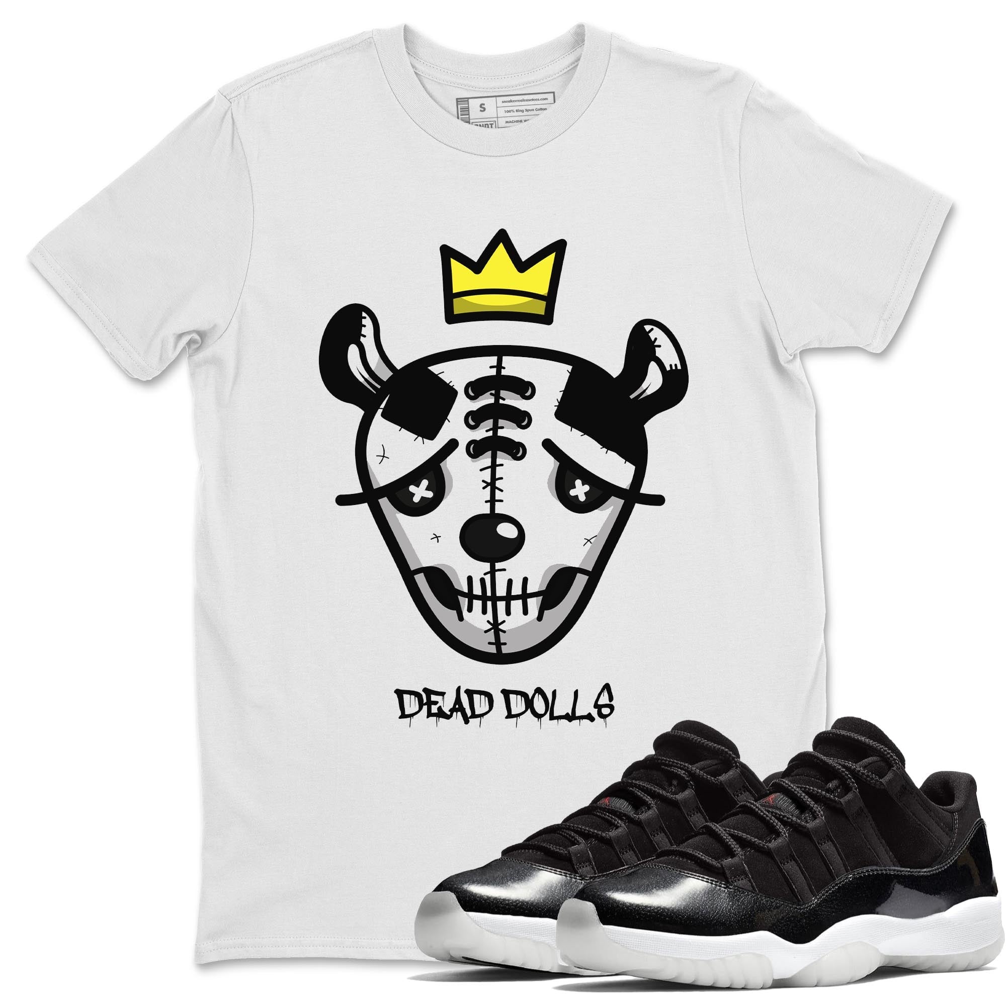 Dead Dolls Face Unisex Tops - Air Jordan 11 72-10