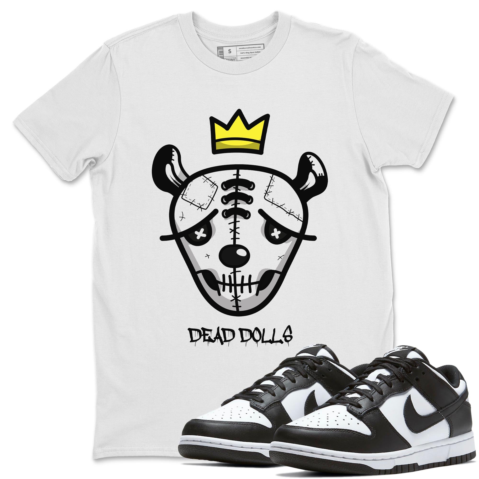 Dead Dolls Face Unisex Tops - Dunk Panda