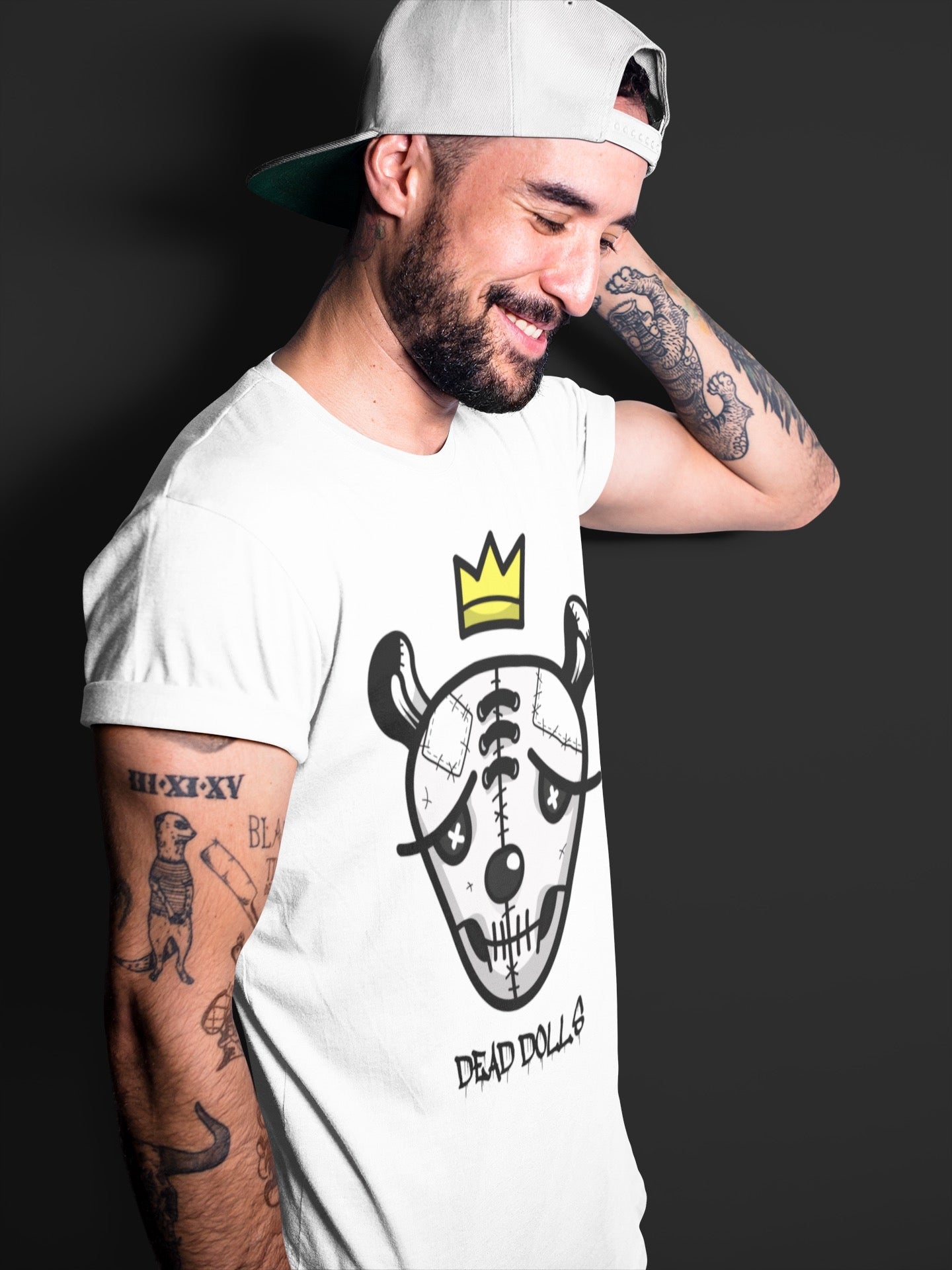 Dead Dolls Face Unisex Tops - Dunk Panda