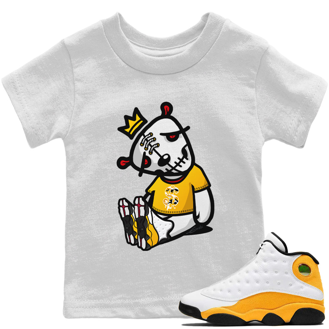Dead Dolls Kids Tops - Air Jordan 13 Del Sol