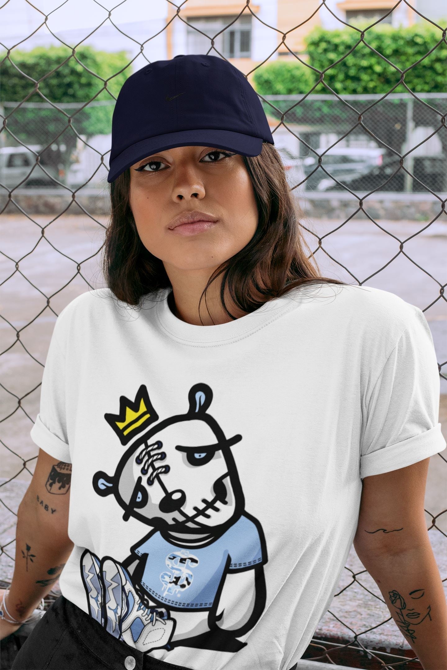 Dead Dolls Unisex Tops - Air Jordan 6 UNC