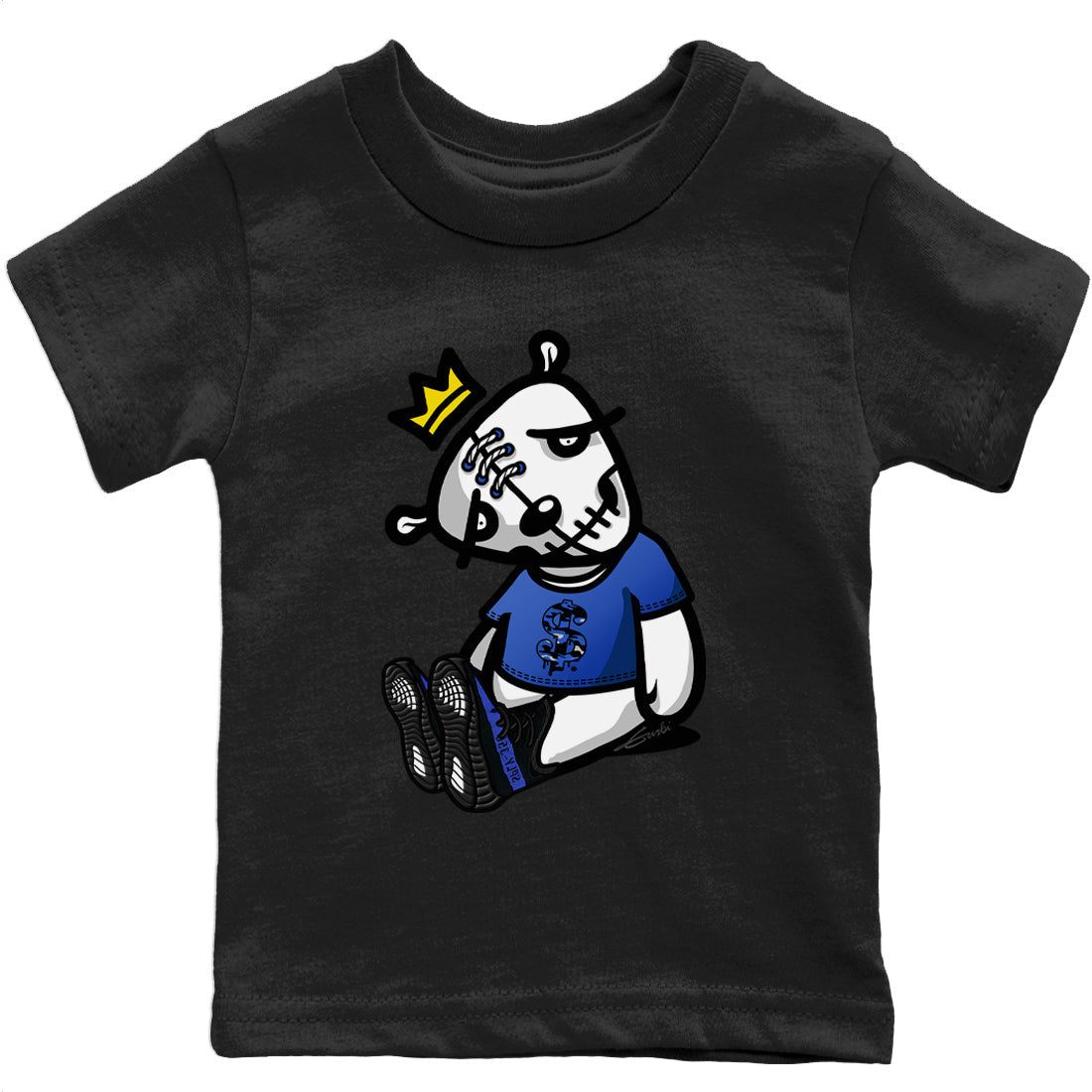 Dead Dolls Kids Tops - Yeezy 350 Dazzling Blue