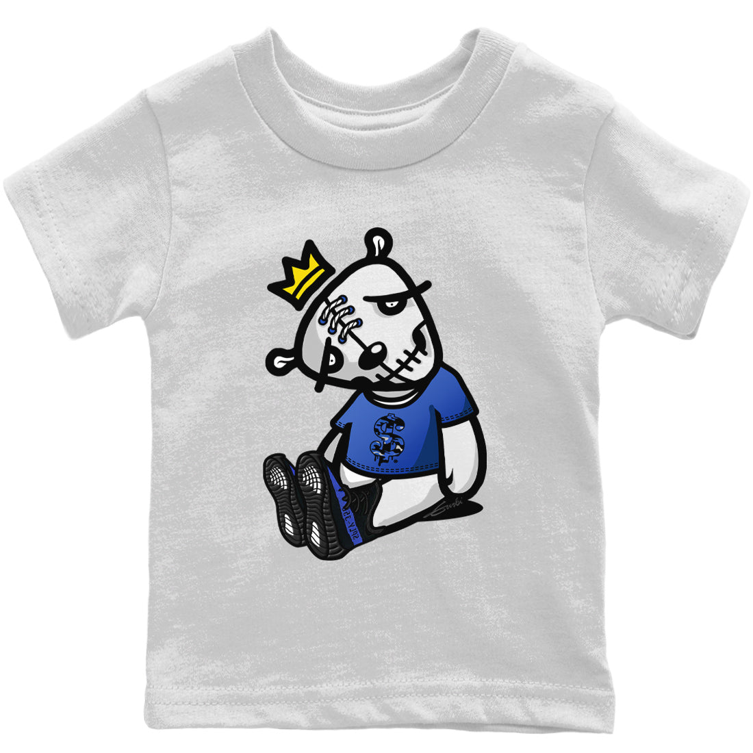 Dead Dolls Kids Tops - Yeezy 350 Dazzling Blue