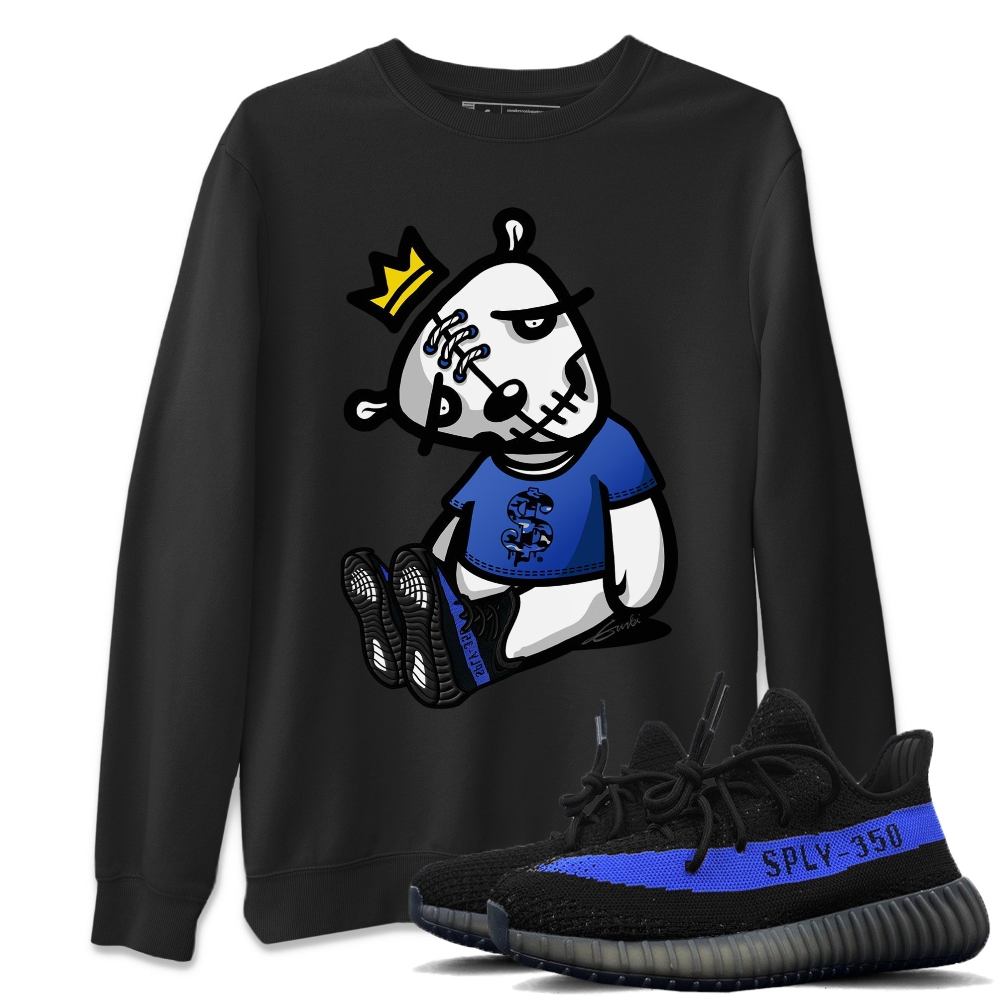 Dead Dolls Unisex Tops - Yeezy 350 Dazzling Blue