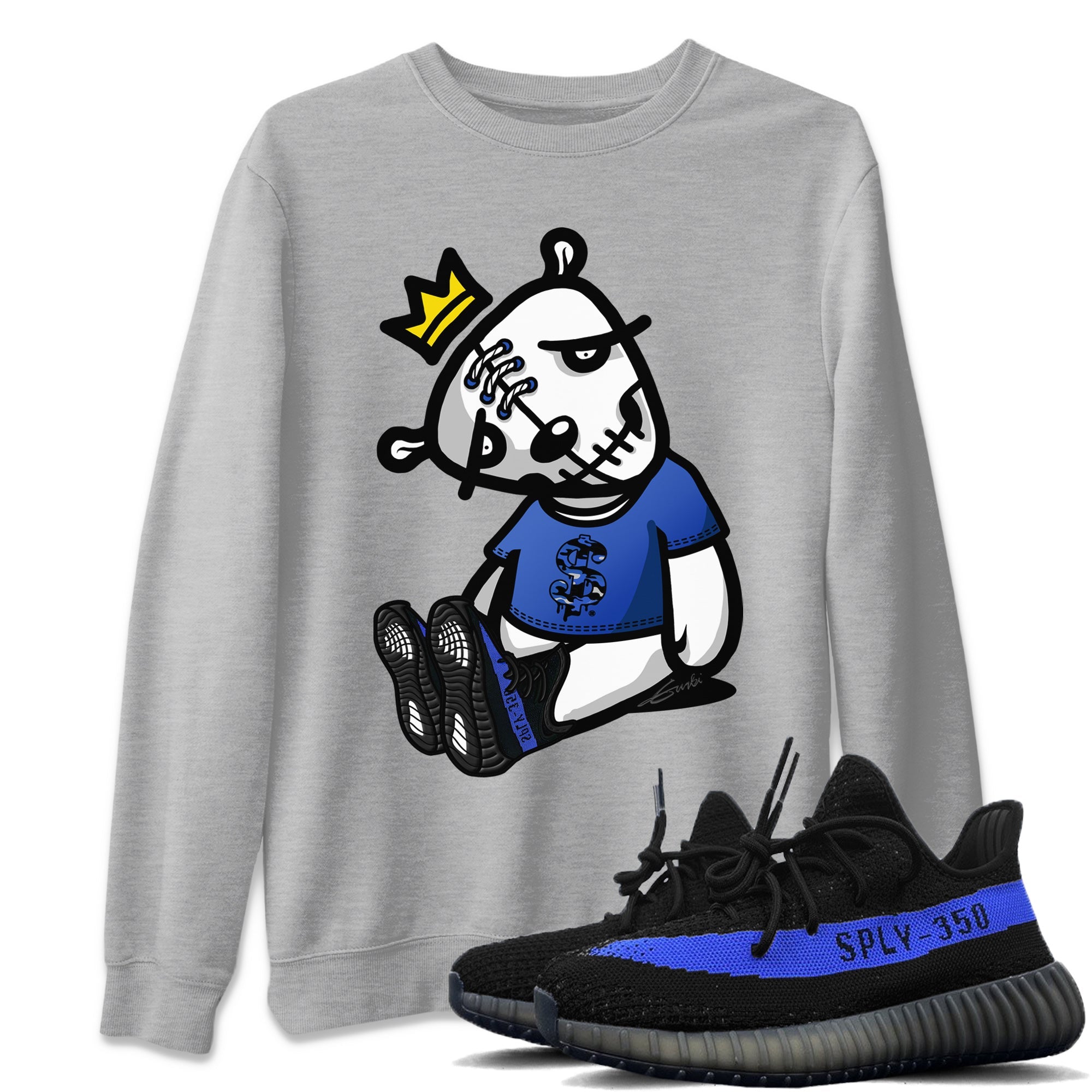 Dead Dolls Unisex Tops - Yeezy 350 Dazzling Blue