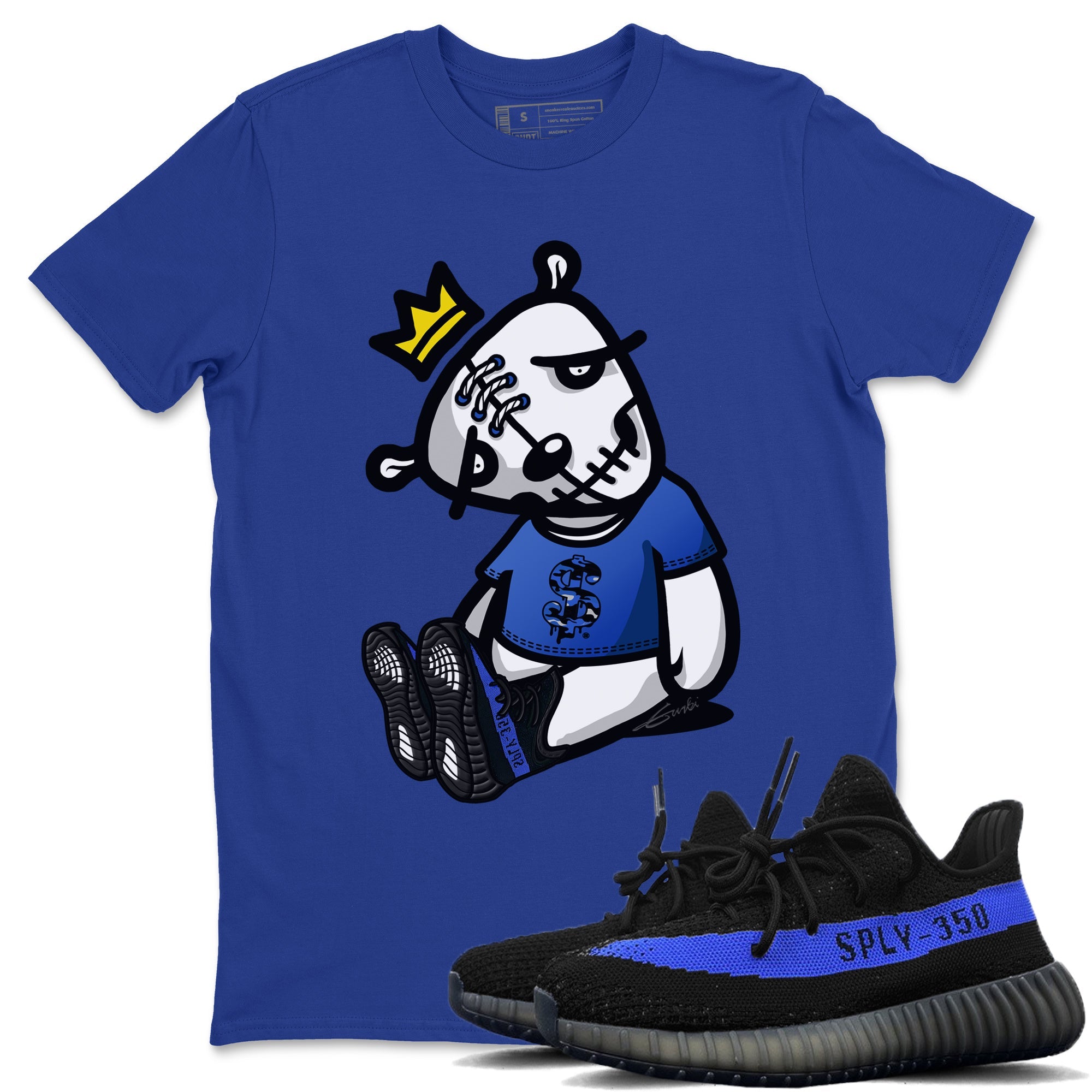 Dead Dolls Unisex Tops - Yeezy 350 Dazzling Blue