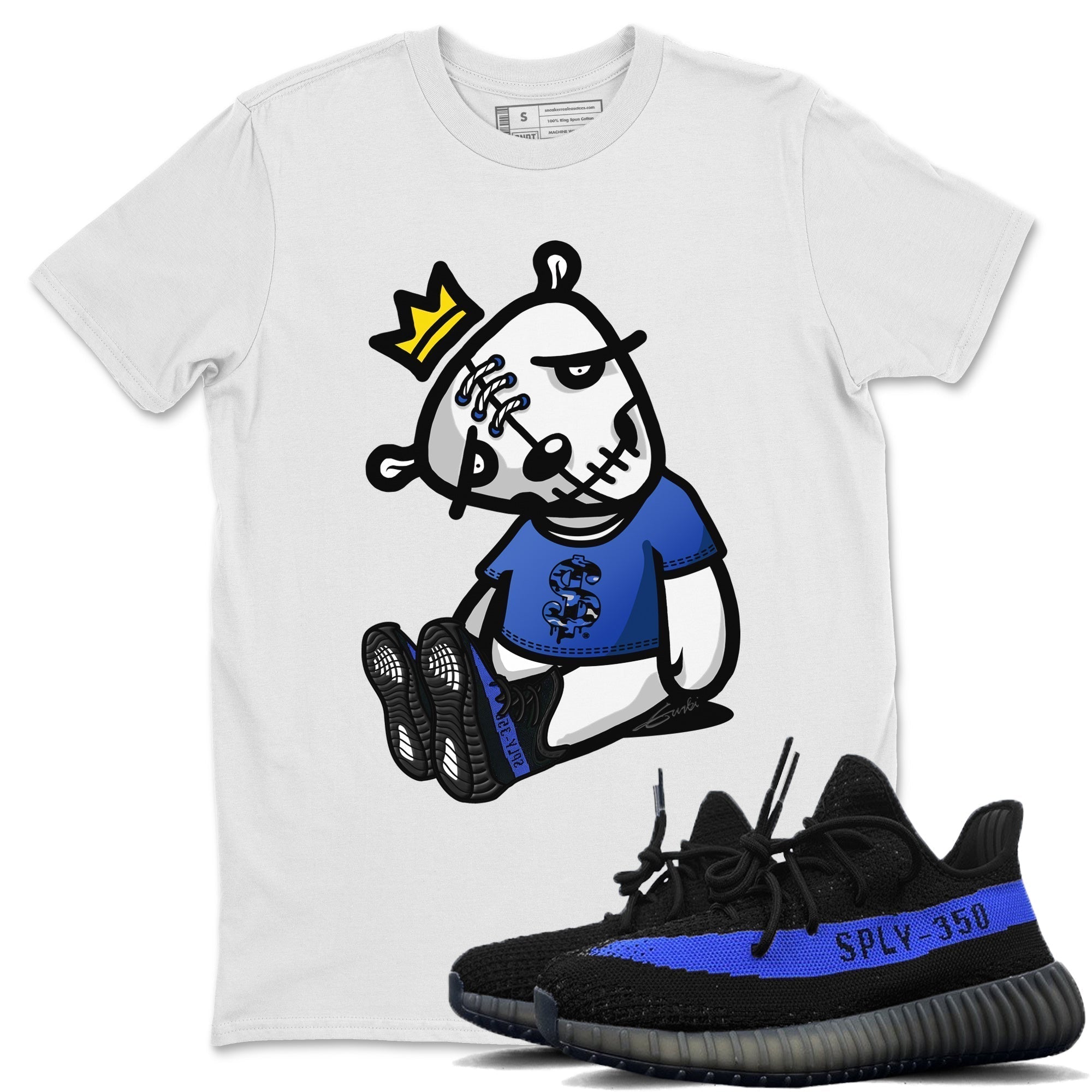Dead Dolls Unisex Tops - Yeezy 350 Dazzling Blue