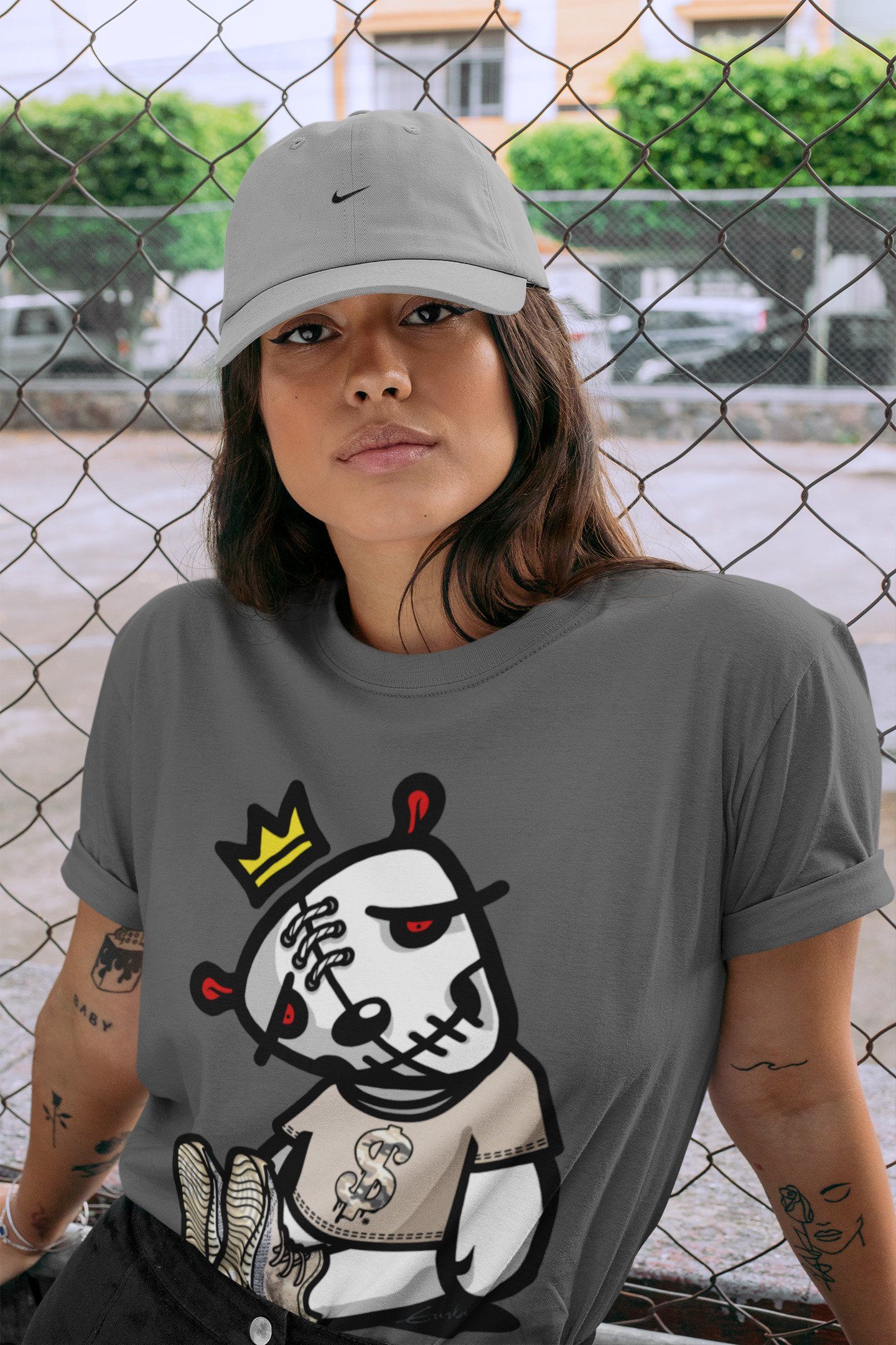 Dead Dolls Unisex Tops - Yeezy 350 Ash Pearl