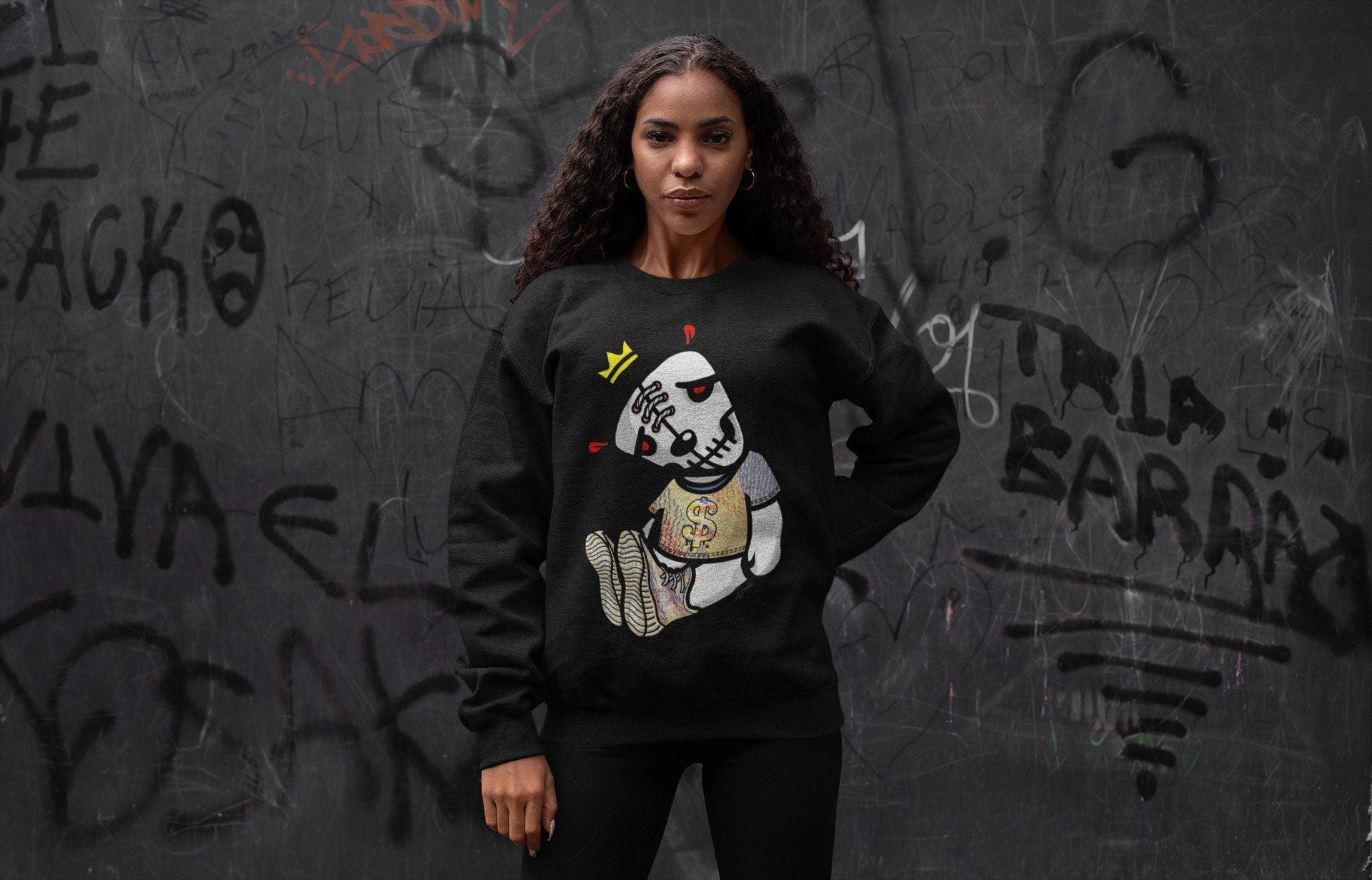 Dead Dolls Unisex Tops - Yeezy 350 MX Oat