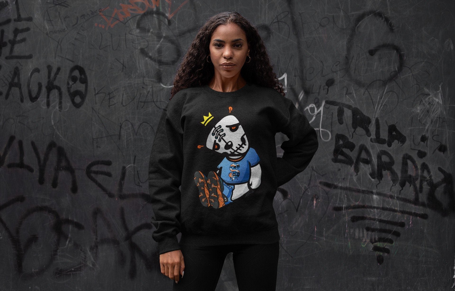 Dead Dolls Unisex Tops - Yeezy 700 Bright Blue
